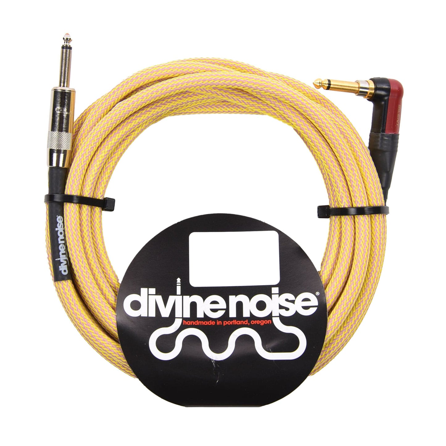 Divine Noise Color Cable Jester 20' Straight/Silent Right Angle Accessories / Cables