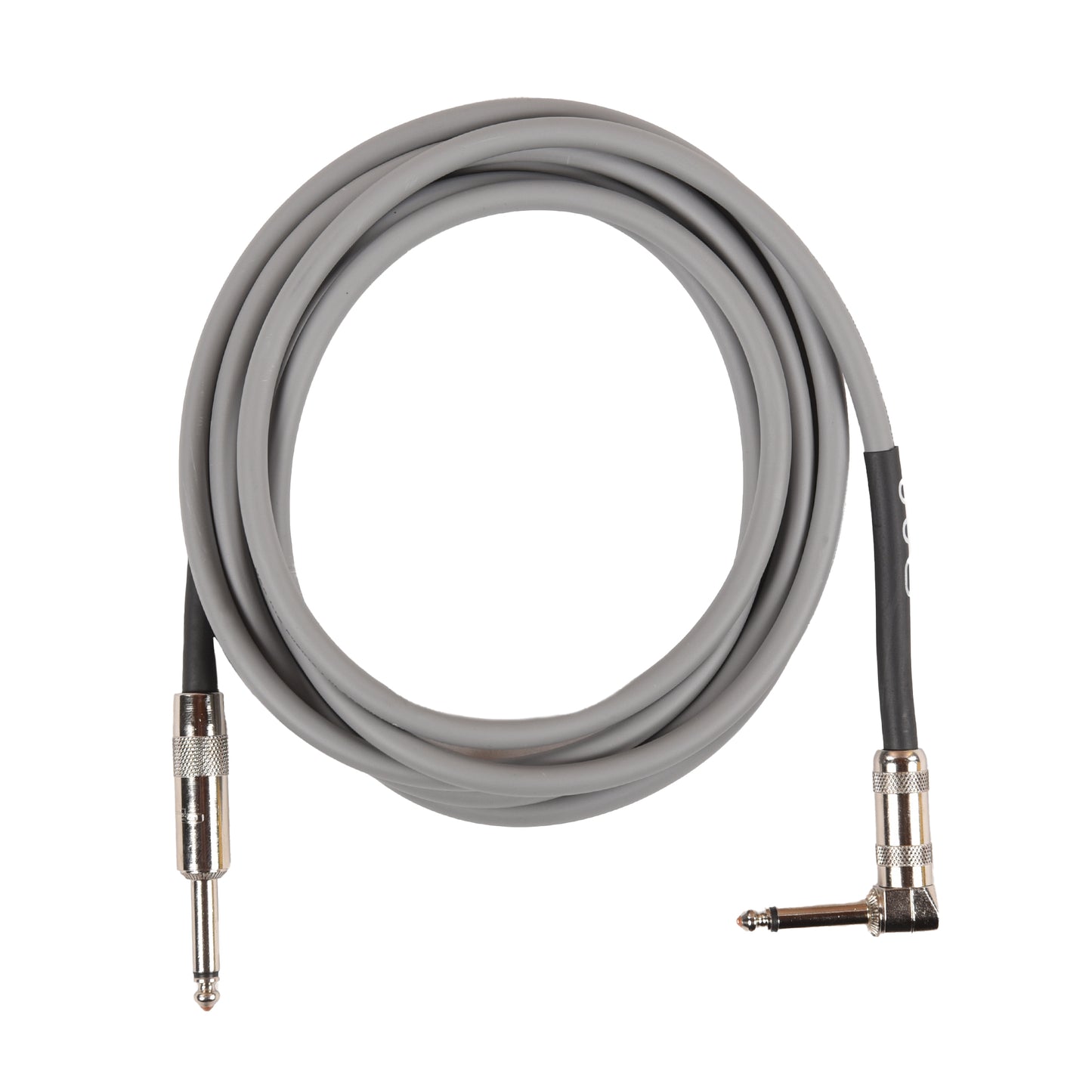 Divine Noise Instrument Cable 10' Straight/Right Angle Gray Accessories / Cables