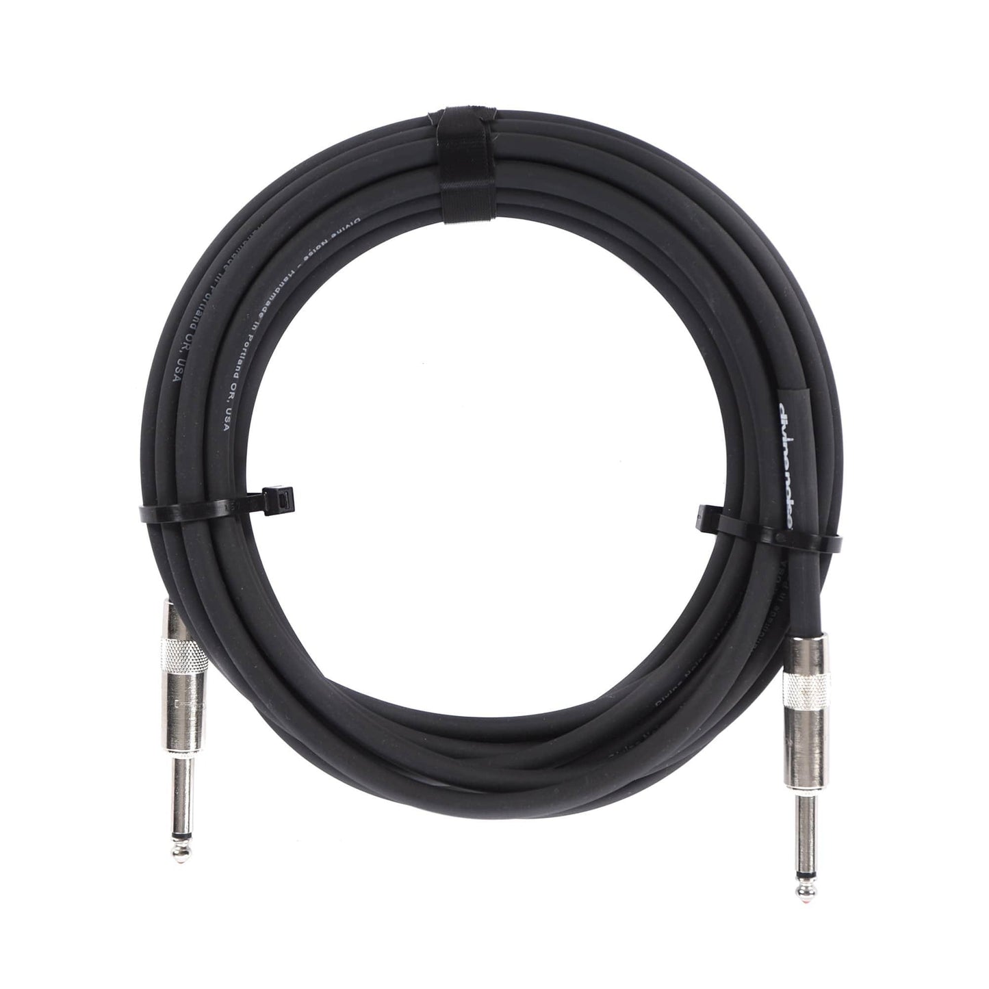 Divine Noise Straight Cable Black 25' Straight/Straight Accessories / Cables