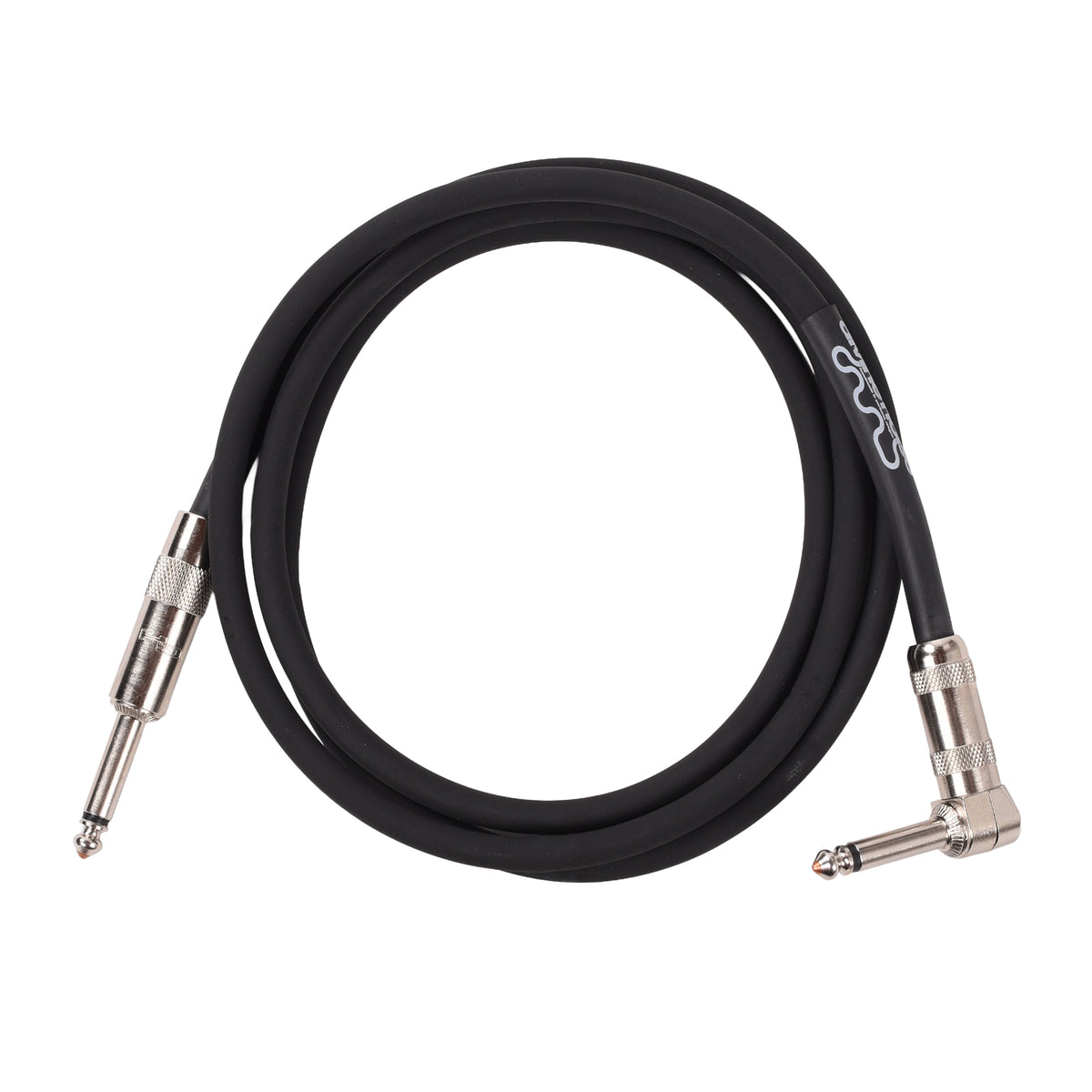 Divine Noise Instrument Cable 5' Straight/Right Angle Black Cables