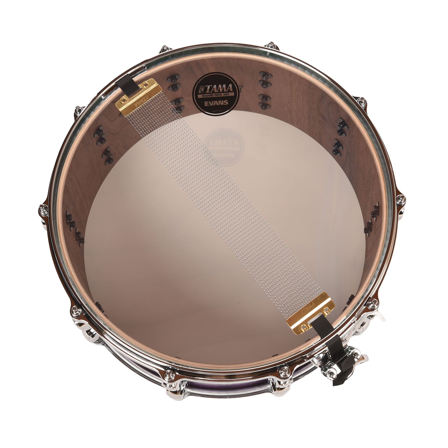 Tama Starclassic 6.5x14 Walnut/Birch Snare Drum Nebula Mappa Burl Fade