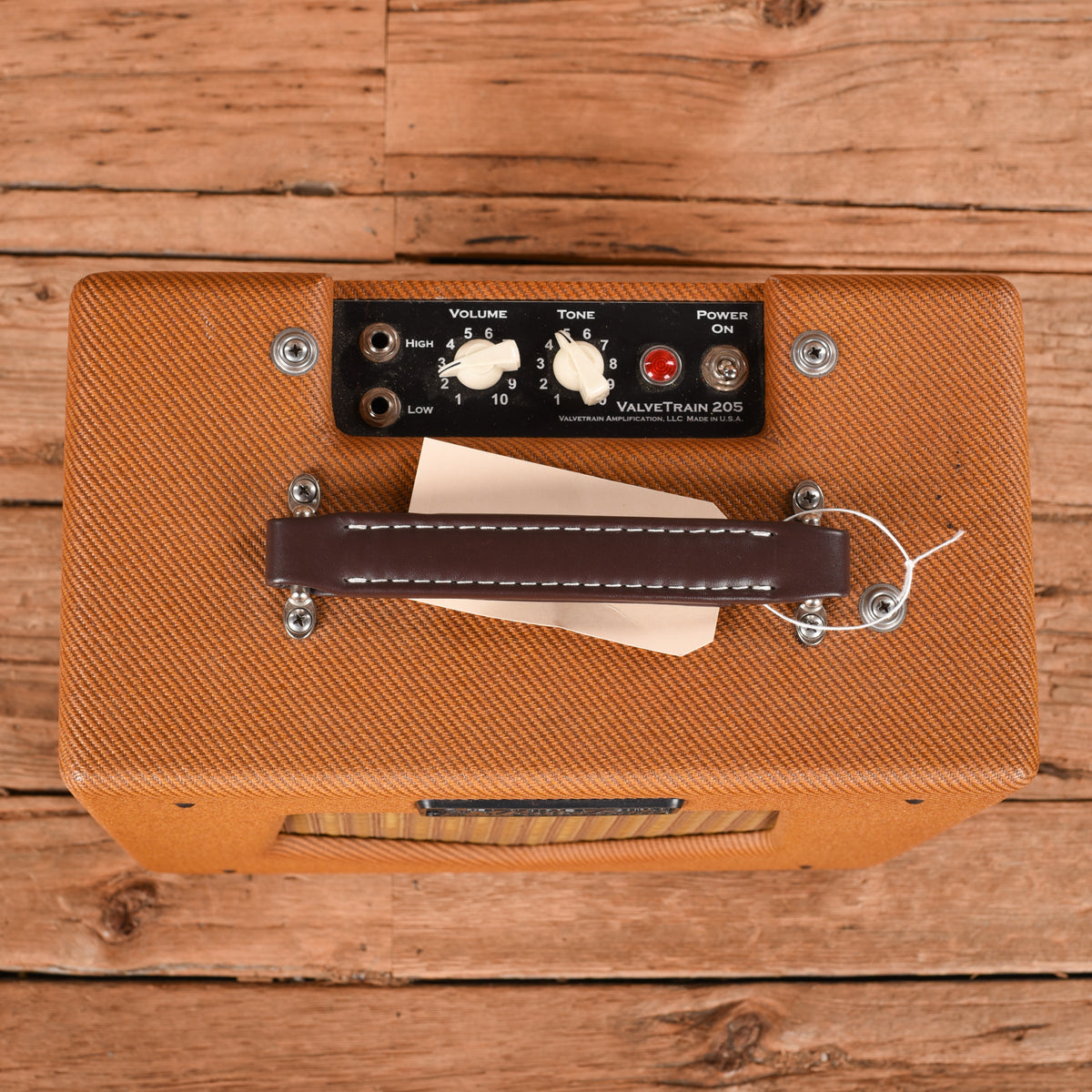 ValveTrain 205C Electric Guitar Tube Combo Amplifier 1x8 5 Tweed