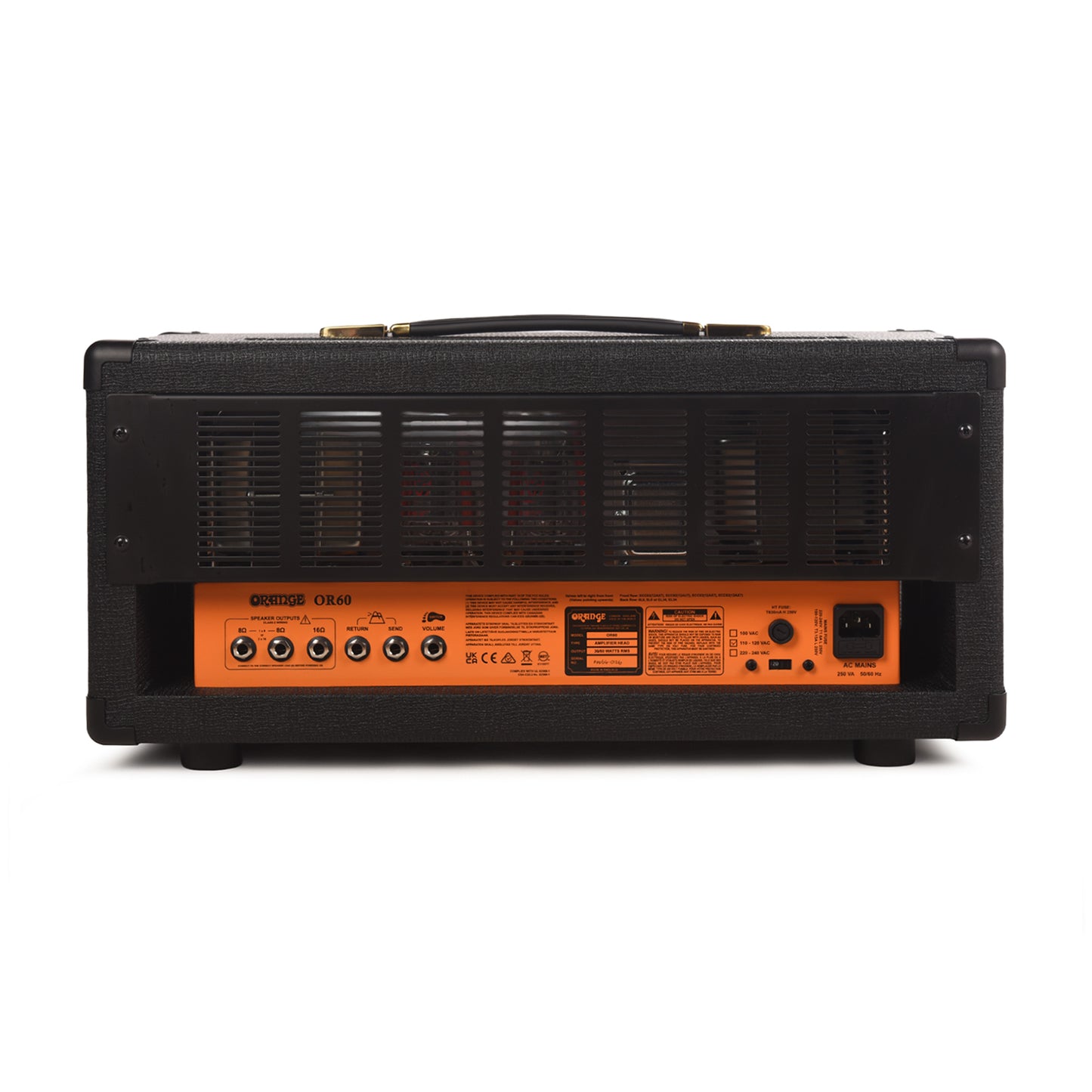 Orange OR60 V3 60w Tube Amp Head Black