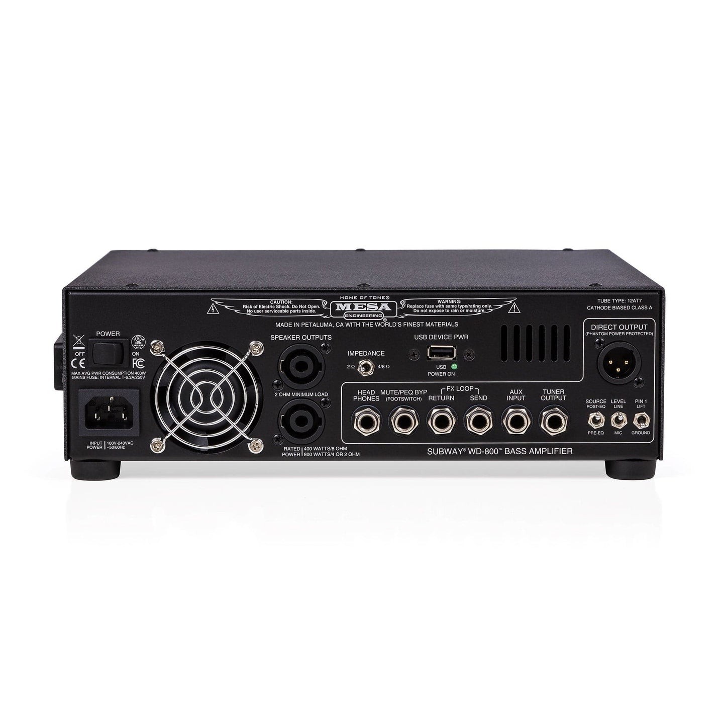 Mesa/Boogie Subway WD-800 800W Metal Bass Head