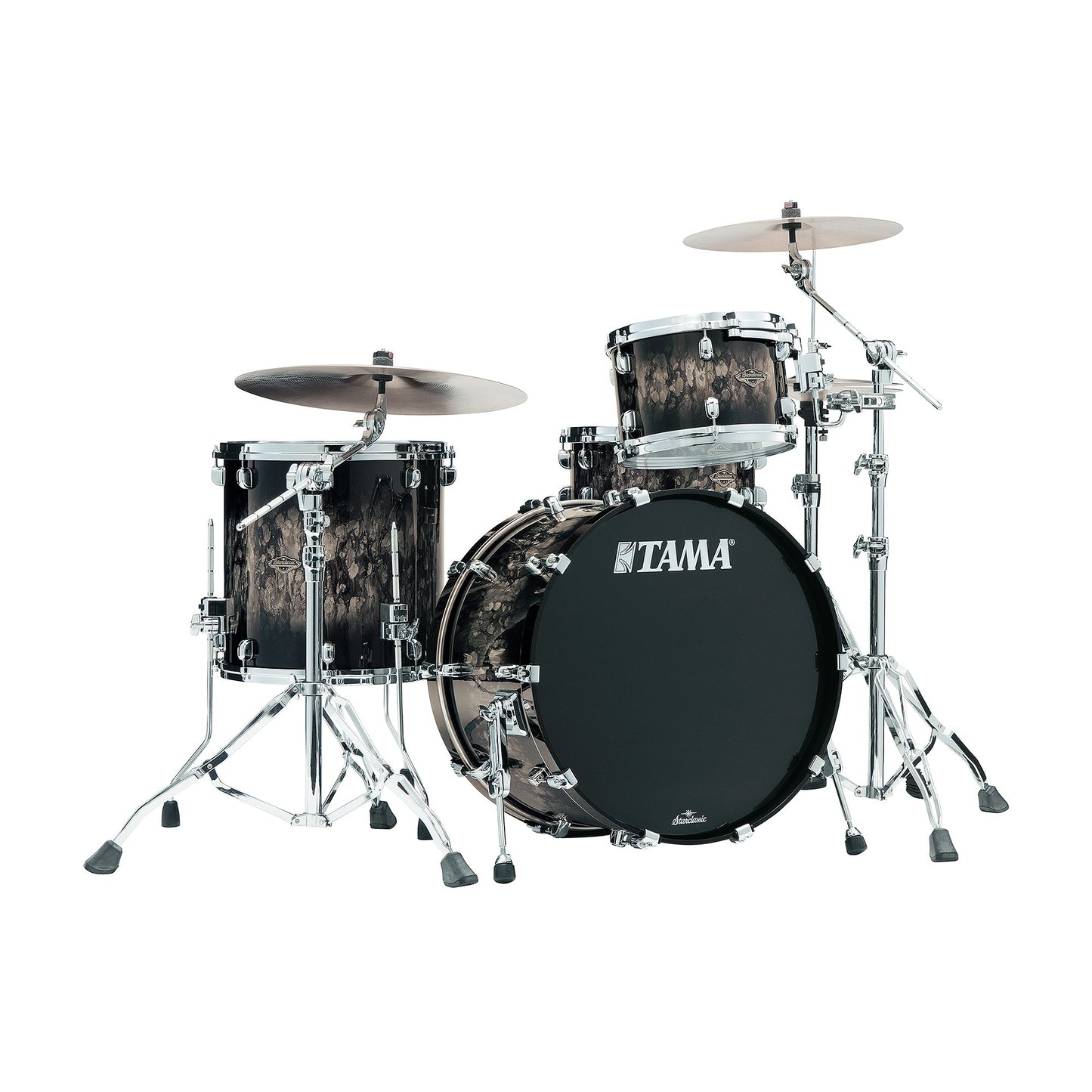 TAMA Starclassic Walnut/Birch 12/16/22 3pc. Drum Kit Molten Platinum Burst