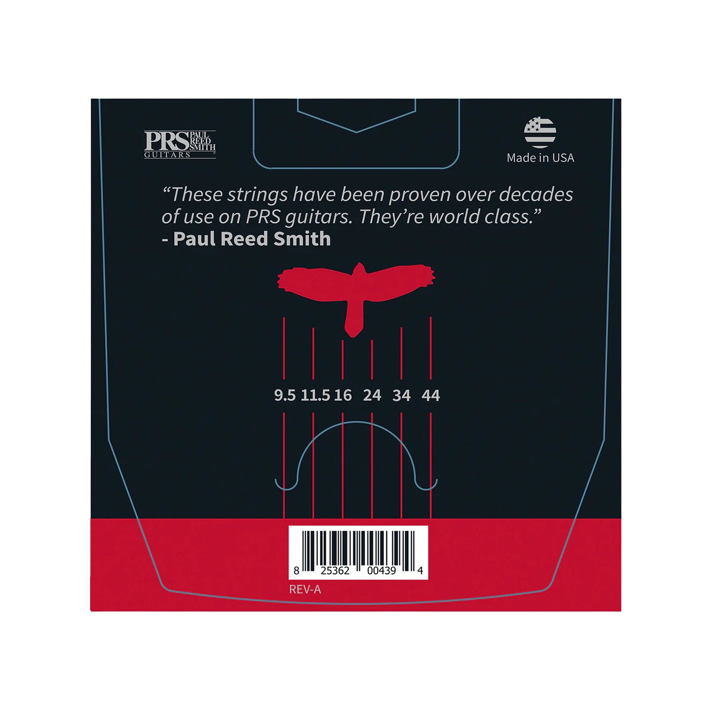 PRS Classic Electric Guitar Strings Custom Light 9.5-44