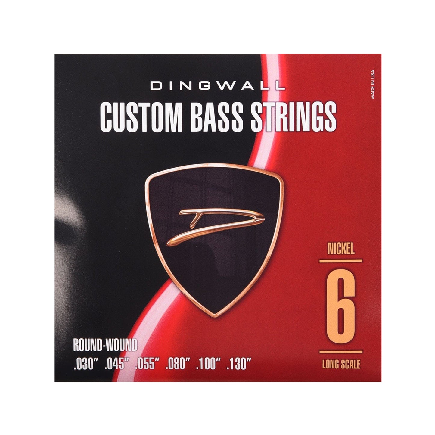 Dingwall Long Scale 6-String Set Nickel Plated Steel 30-130