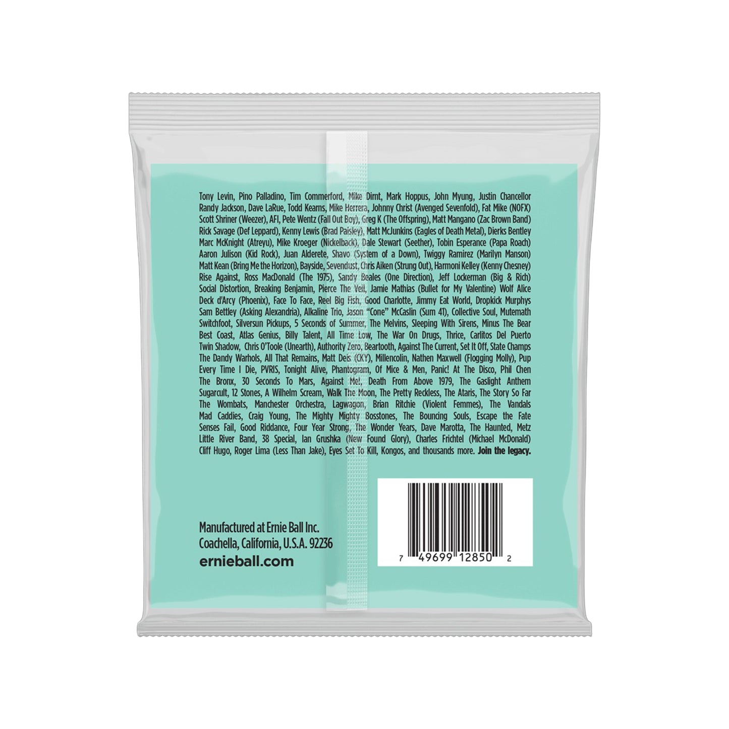 Ernie Ball Bass 5 Slinky Super Long Scale Electric Bass Strings 45-130