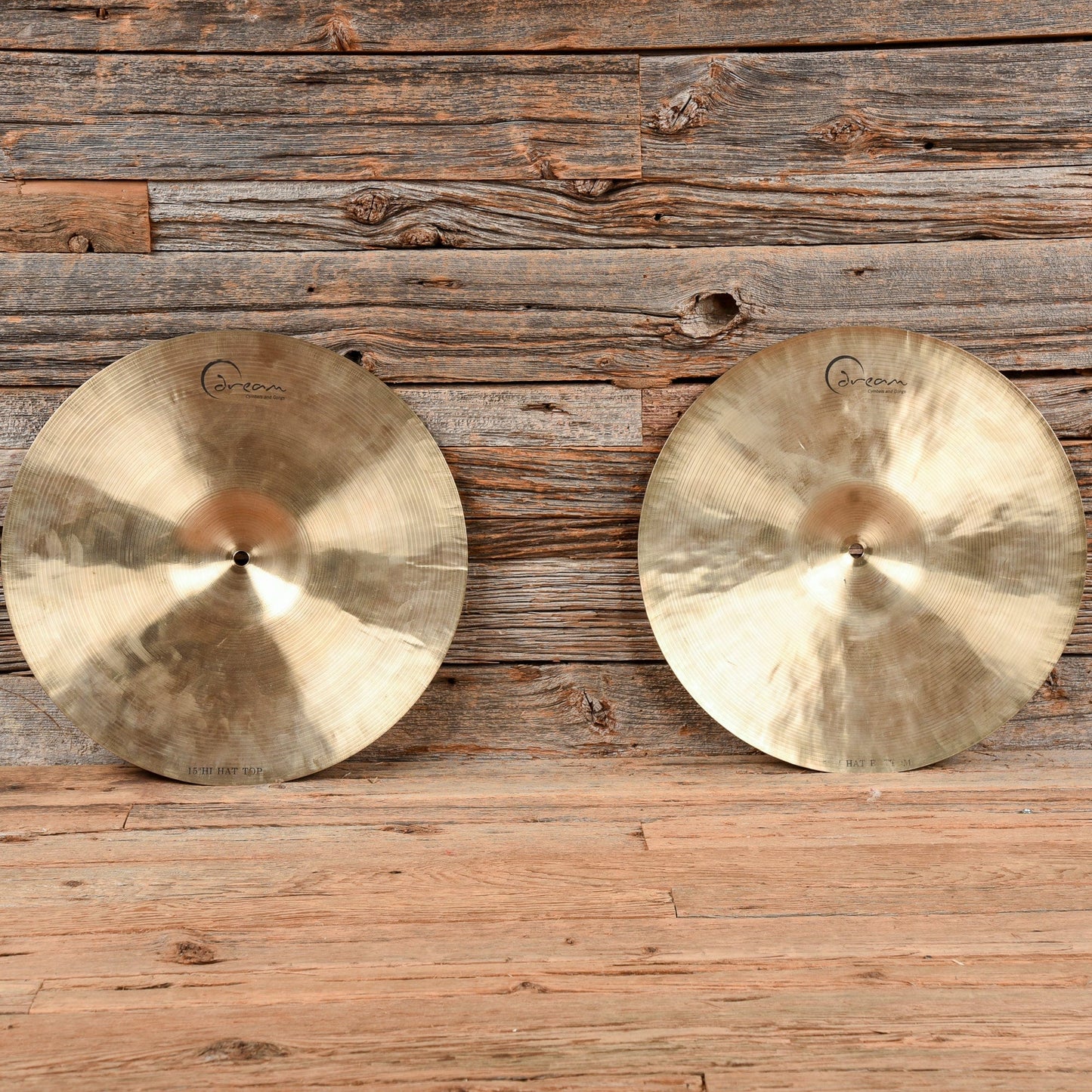 Dream Dream 15" Contact Hi-Hat Pair USED Drums and Percussion