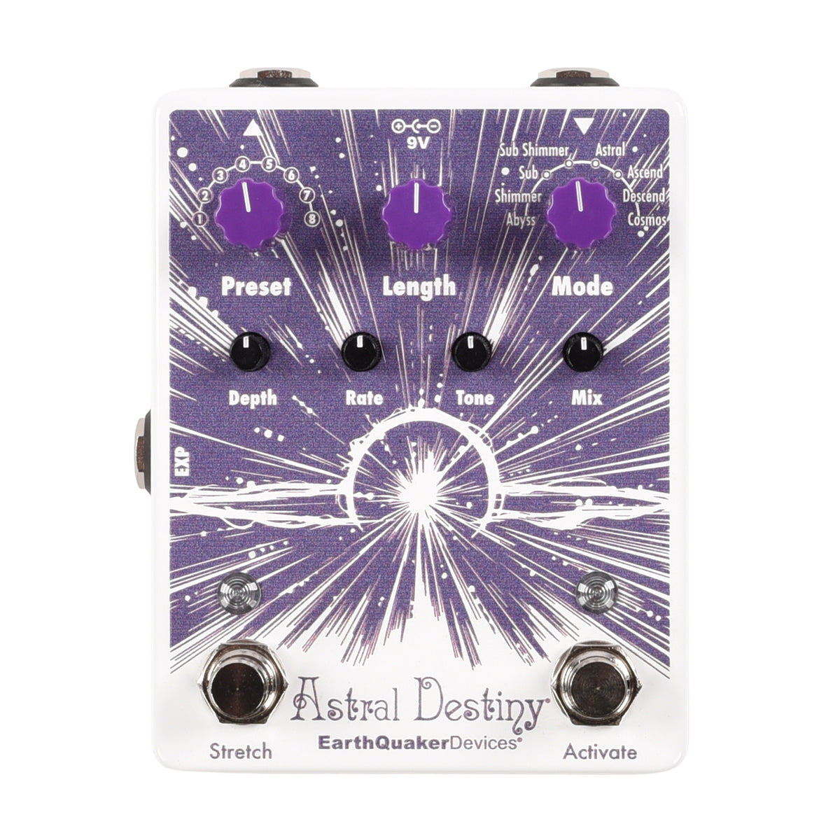 Earthquaker Devices Astral Destiny Octal Octave Reverberation Odyssey 2026 EQD Day One-of-a-Kind #1 Effect Pedals