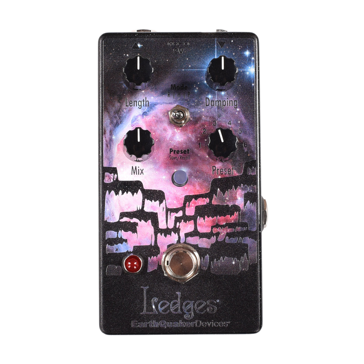 Earthquaker Devices Ledges Tri-Dimensional Reverberation Machine 2026 EQD Day One-of-a-Kind #1 Effect Pedals