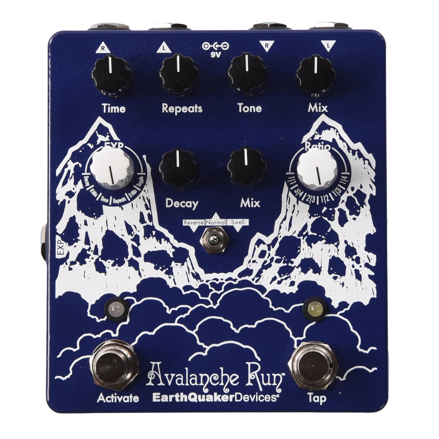 EarthQuaker Devices Avalanche Run Stereo Delay & Reverb v2 One-of-a-Kind #01 Effects and Pedals / Delay
