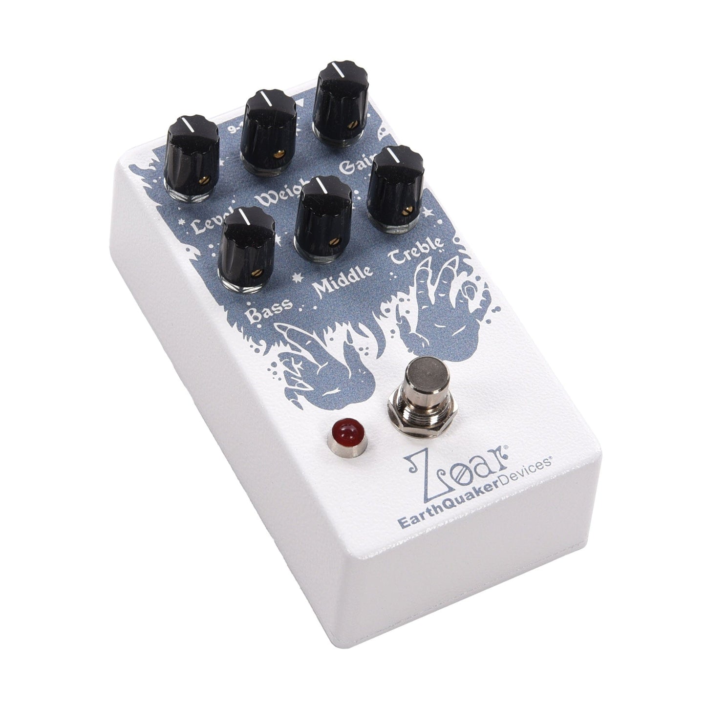 EarthQuaker Devices Zoar Dynamic Audio Grinder Winward White Effects and Pedals / Distortion
