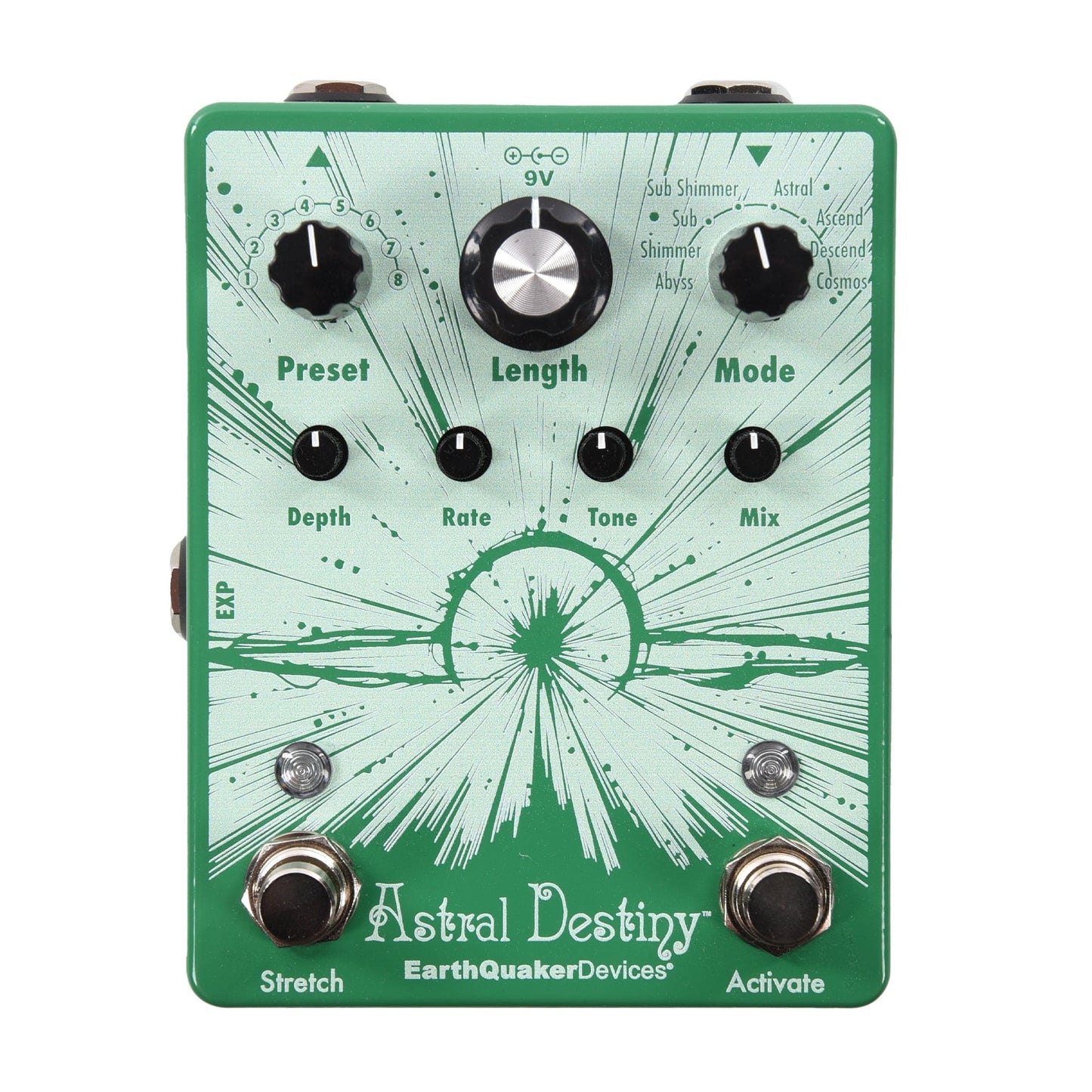 EarthQuaker Devices Astral Destiny Octal Octave Reverberation Odyssey One-of-a-Kind Color #04 Effects and Pedals / Reverb