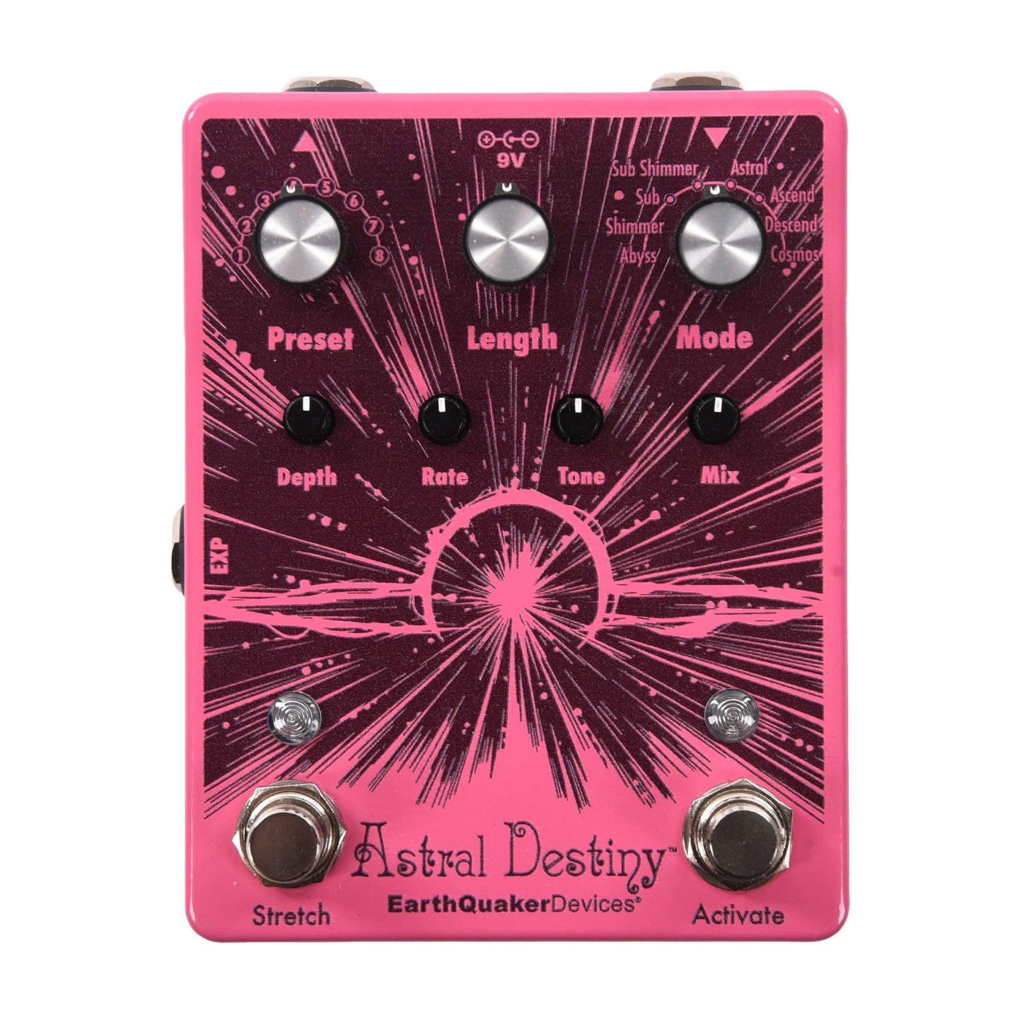 EarthQuaker Devices Astral Destiny Octal Octave Reverberation Odyssey One-of-a-Kind Color #06 Effects and Pedals / Reverb