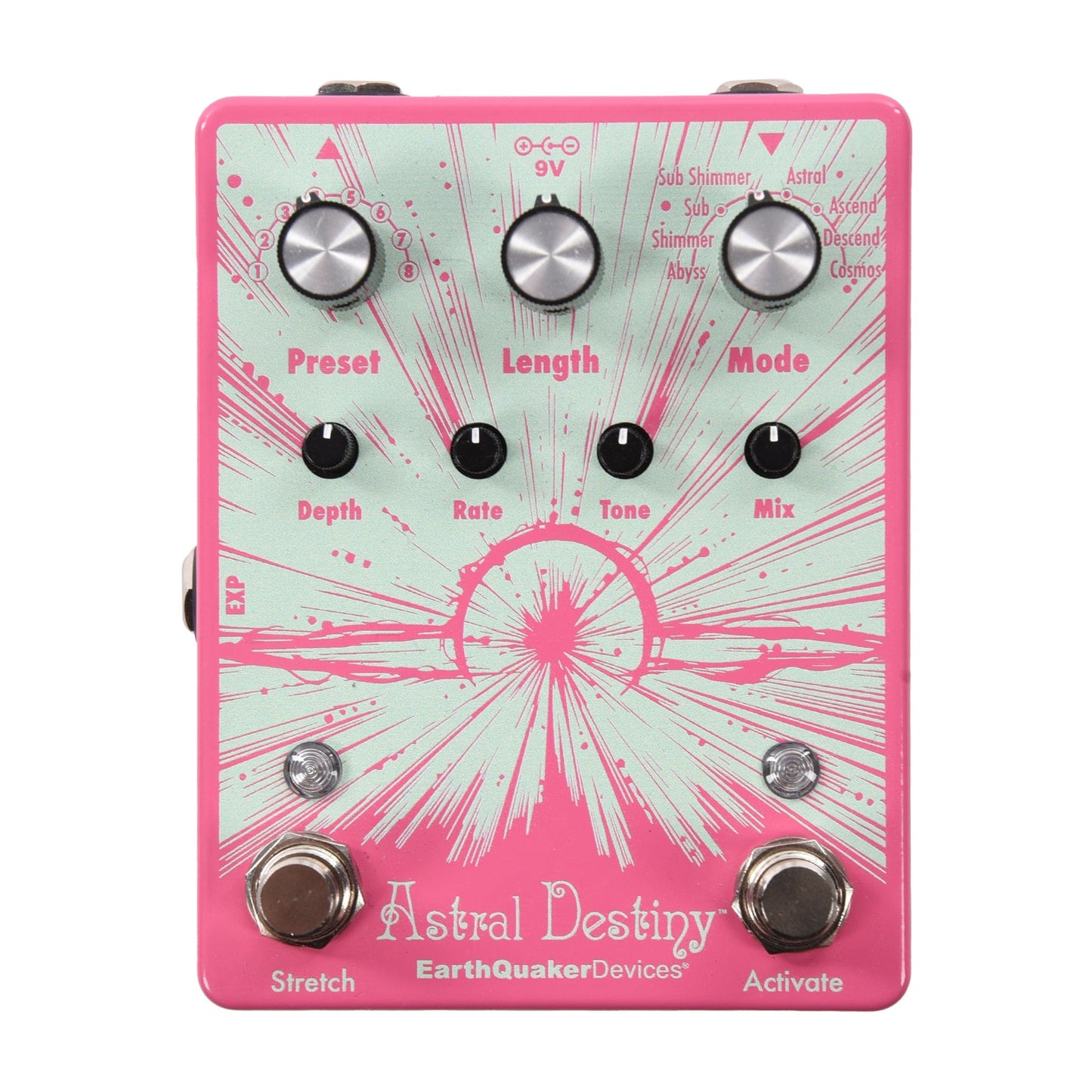 EarthQuaker Devices Astral Destiny Octal Octave Reverberation Odyssey One-of-a-Kind Color #15 Effects and Pedals / Reverb