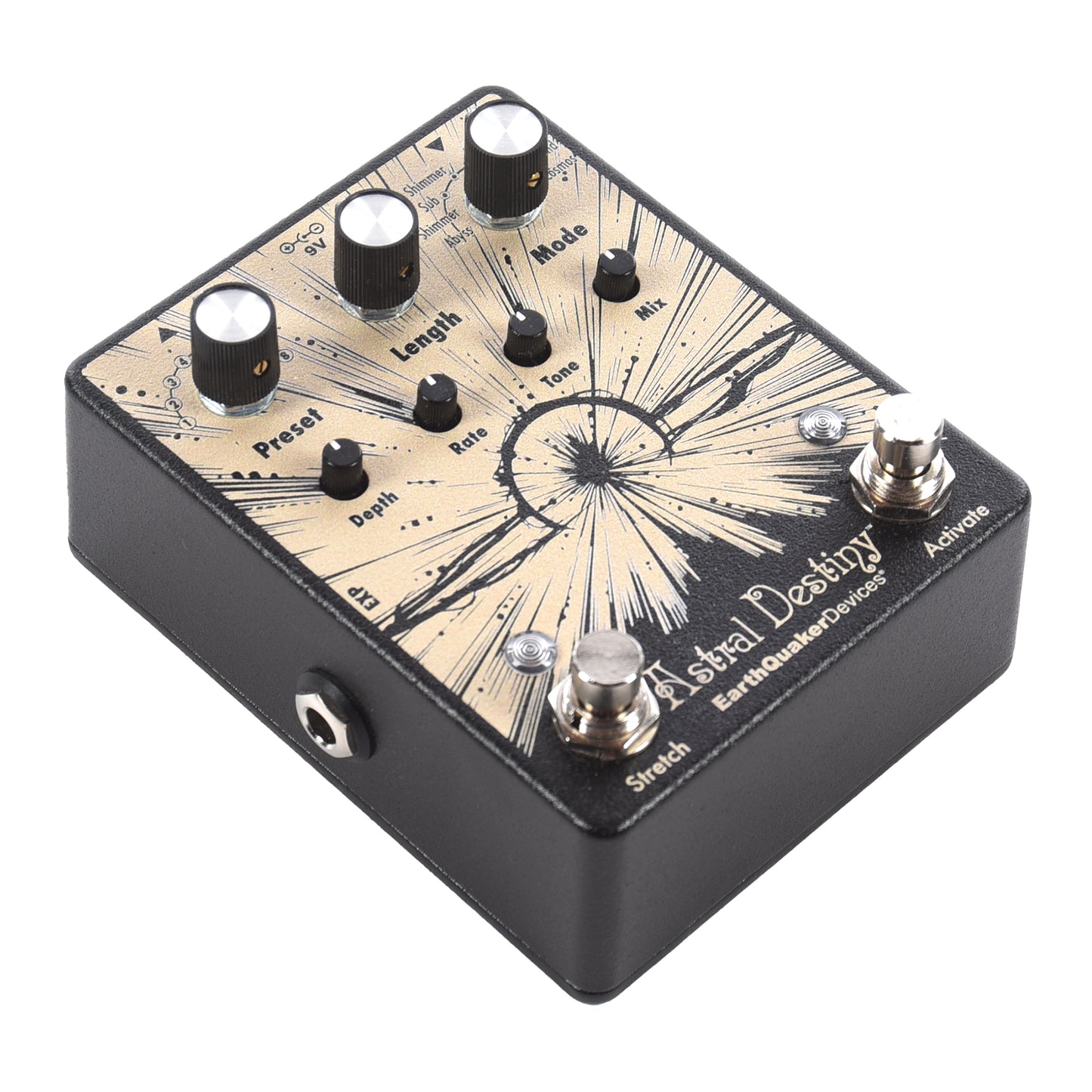 Earthquaker Devices Limited Edition Black & Gold Astral Destiny Octal Octave Reverberation Odyssey Effects and Pedals / Reverb