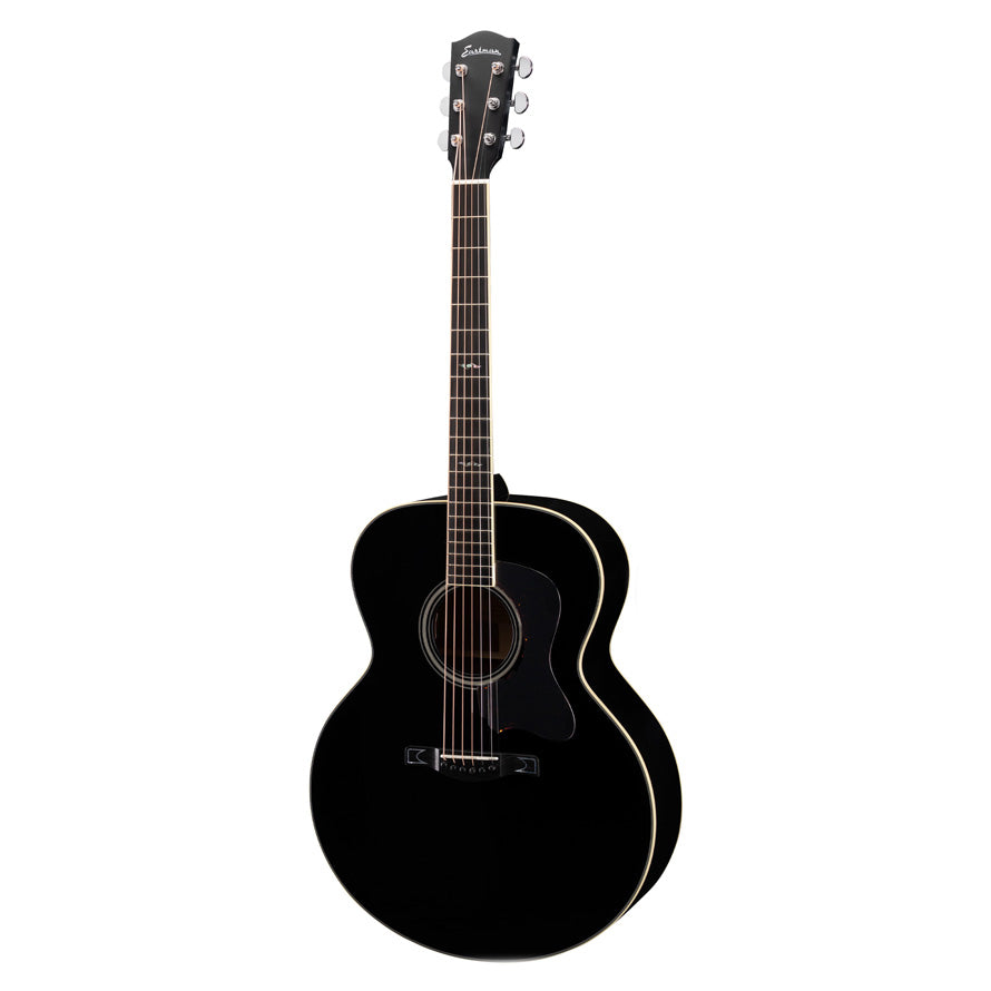 Eastman AC330E Sitka Spruce/Mahogany Jumbo Black Acoustic Guitars / Jumbo