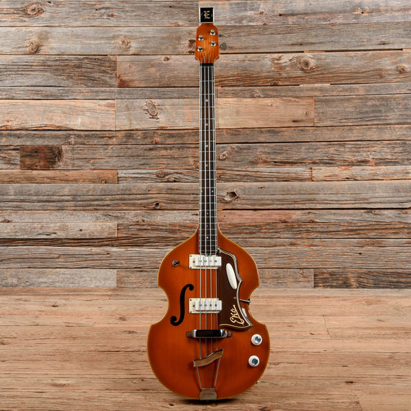 EKO Model 995 Violin Bass Natural 1960s Chicago Music Exchange