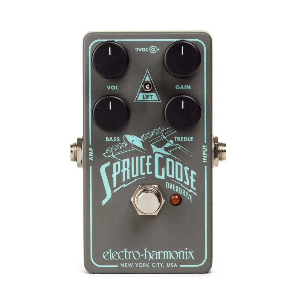 electro harmonix boost pedal Electro-Harmonix Spruce Goose Overdrive Pedal – Chicago Music Exchange
