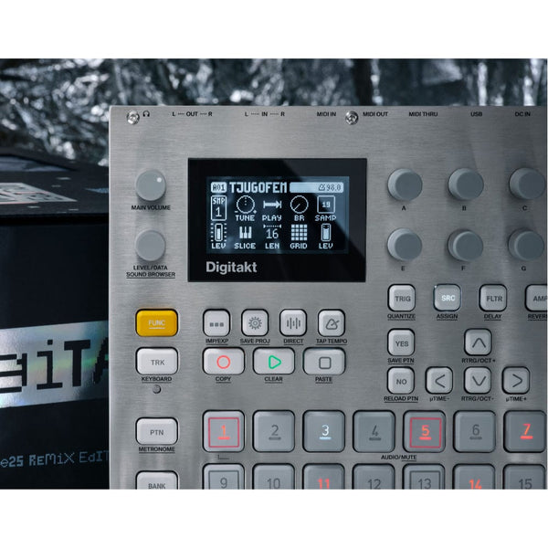 Elektron Digitakt 8Voice Digital Drum Machine & Sampler E25 Anniversa
