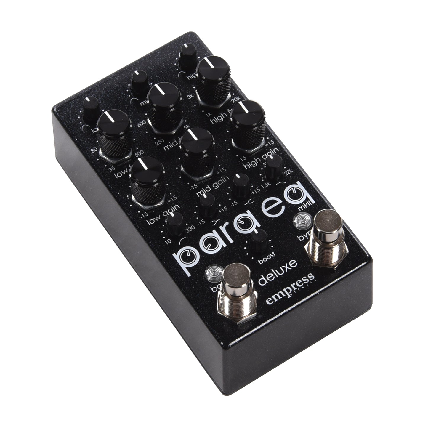 Empress Limited Edition ParaEQ MKII Deluxe EQ Pedal Black Effects and Pedals / EQ
