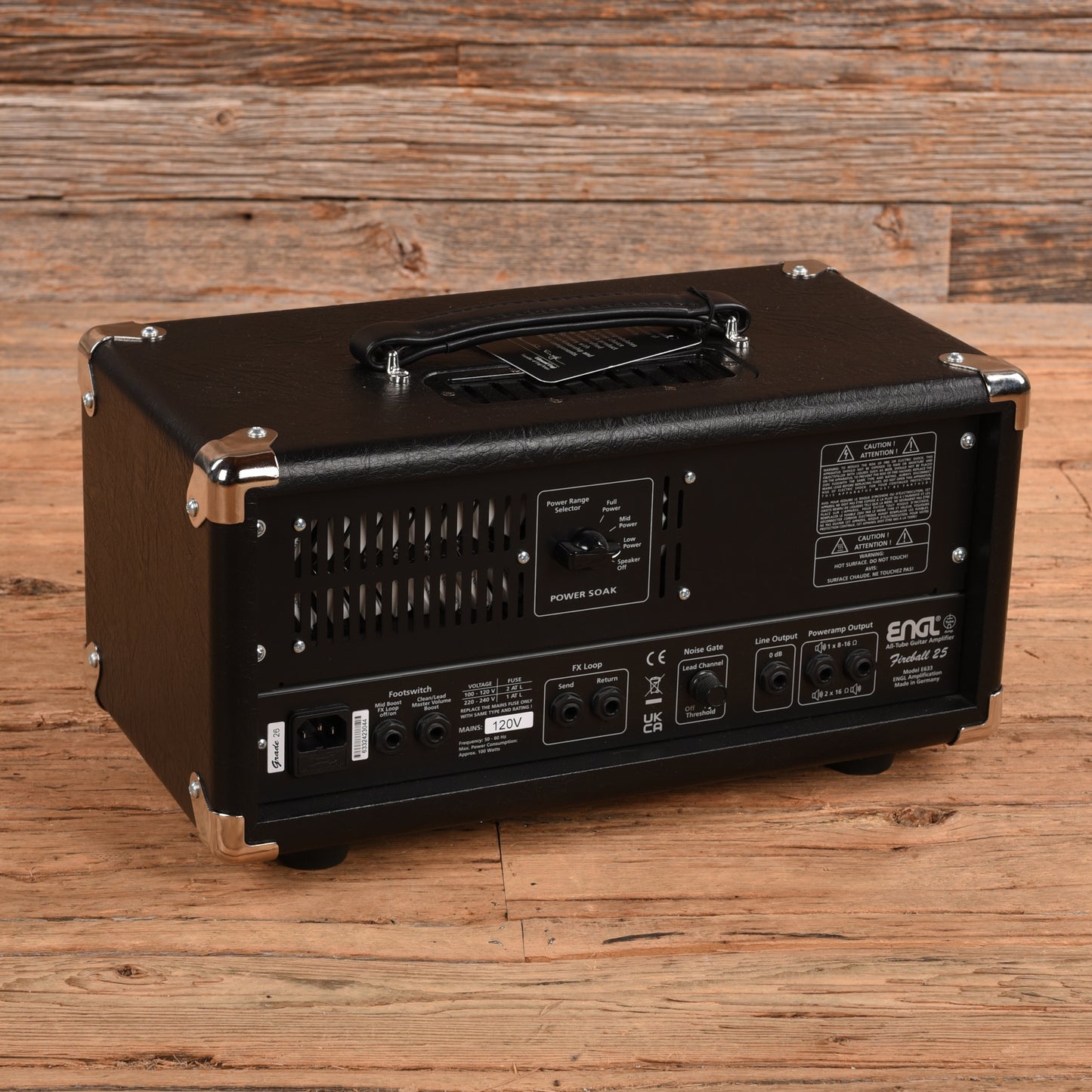 ENGL E633 KT77 LTD Fireball 25 Limited Edition 25-Watt Tube Guitar Amp Amplifiers