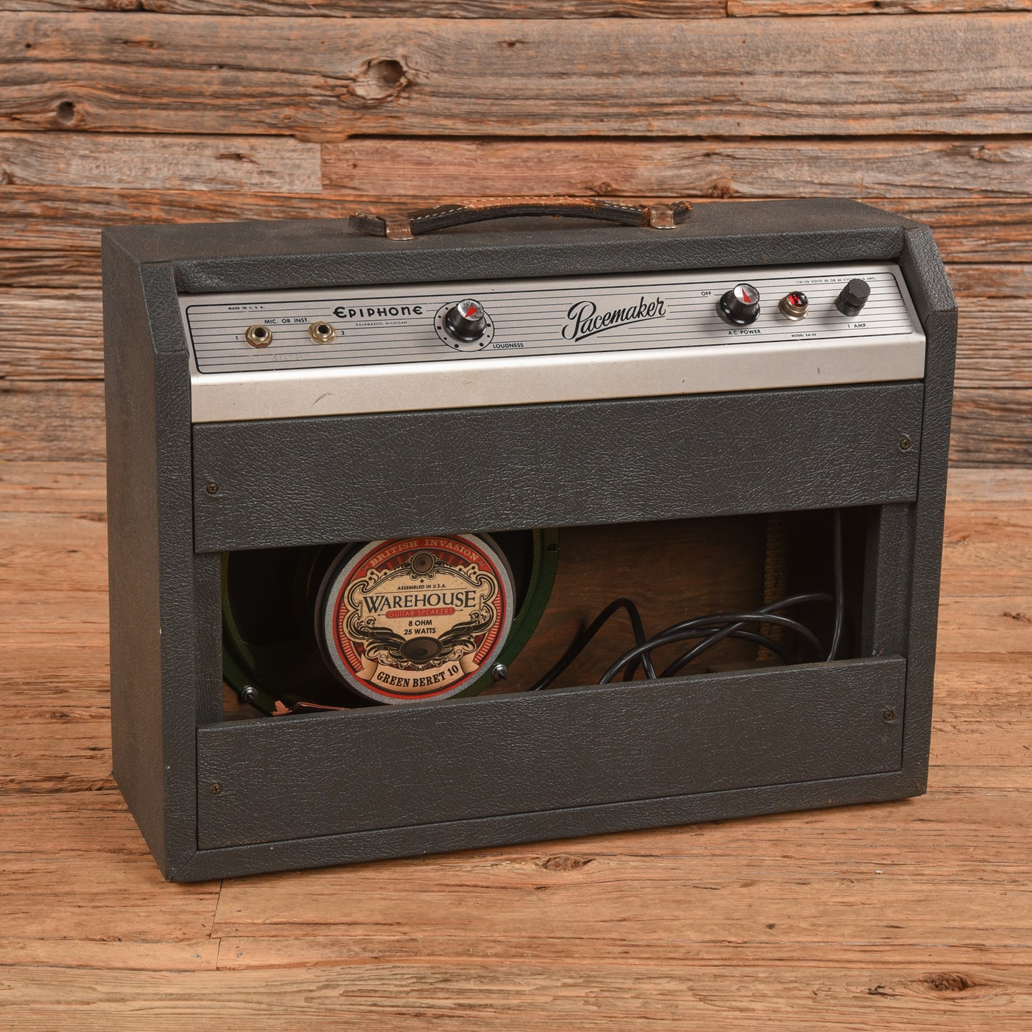 Epiphone EA50 Pacemaker 5-Watt 1x10" Guitar Combo Amp 1960s Amps / Guitar Amps / Guitar Cabinets