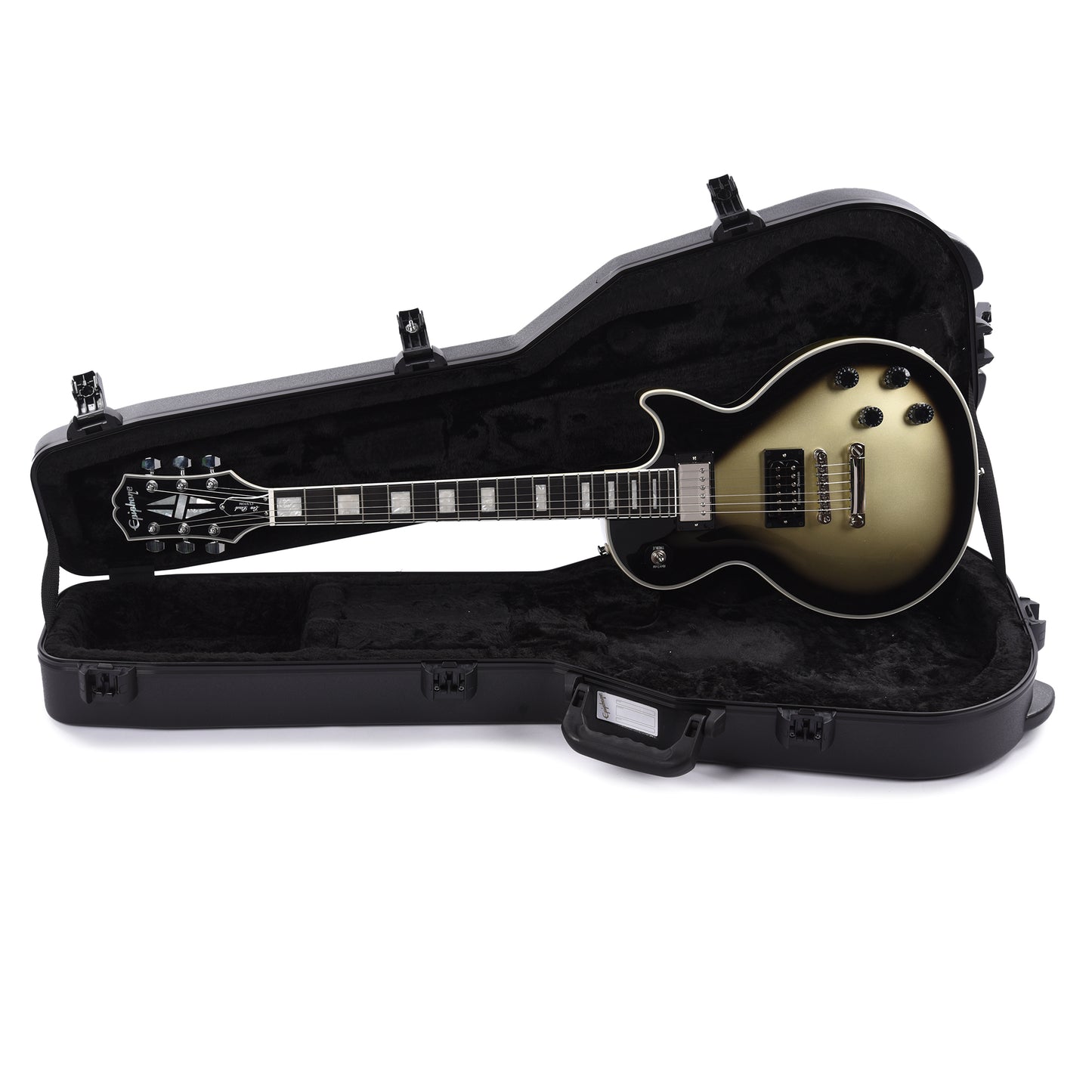 Epiphone Artist Adam Jones Les Paul Custom Art Collection Ernst Fuch's "ANTI-LAOKOON 1965" Antique Silverburst Electric Guitars / Solid Body