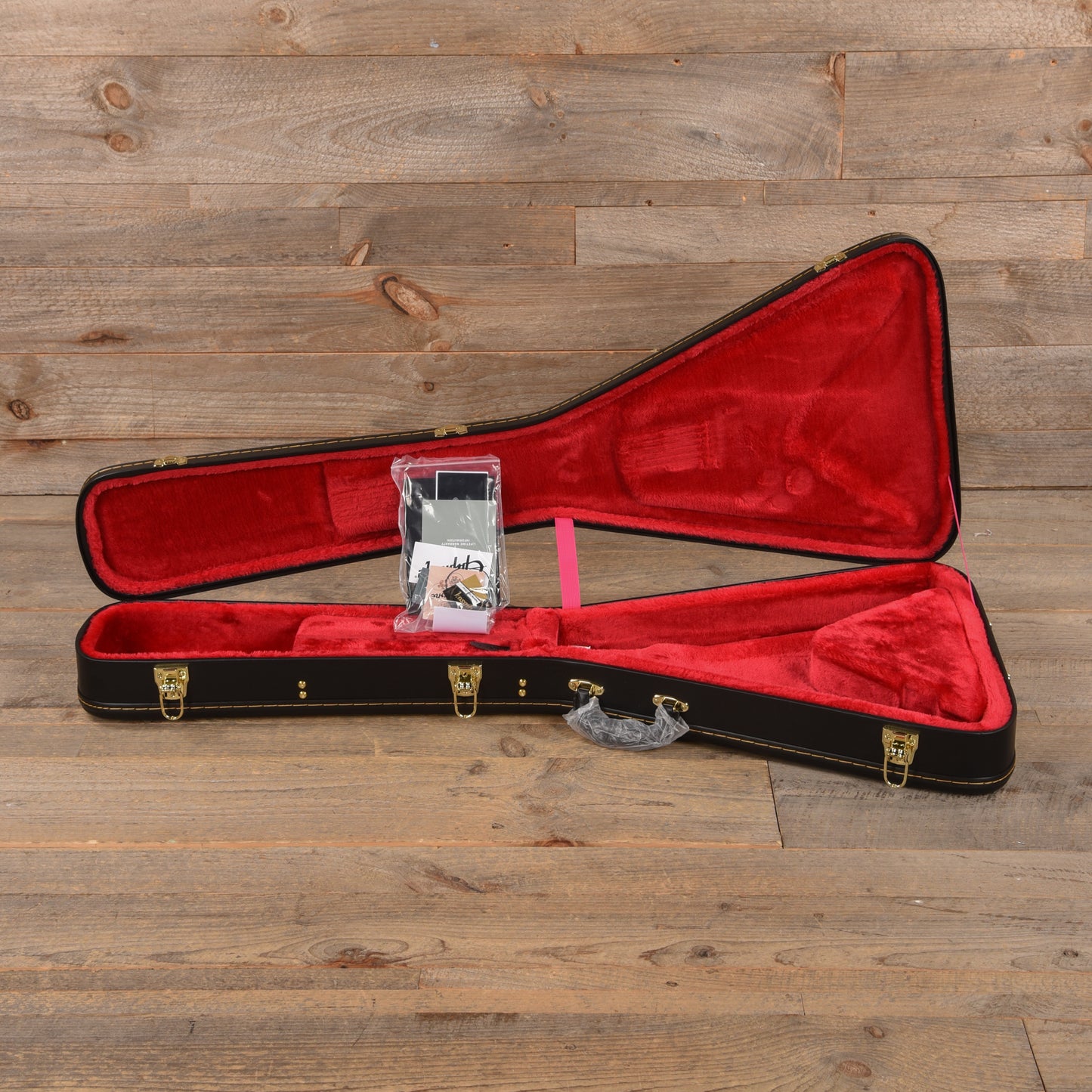 Epiphone Artist Kirk Hammett 1979 Flying V Ebony Electric Guitars / Solid Body