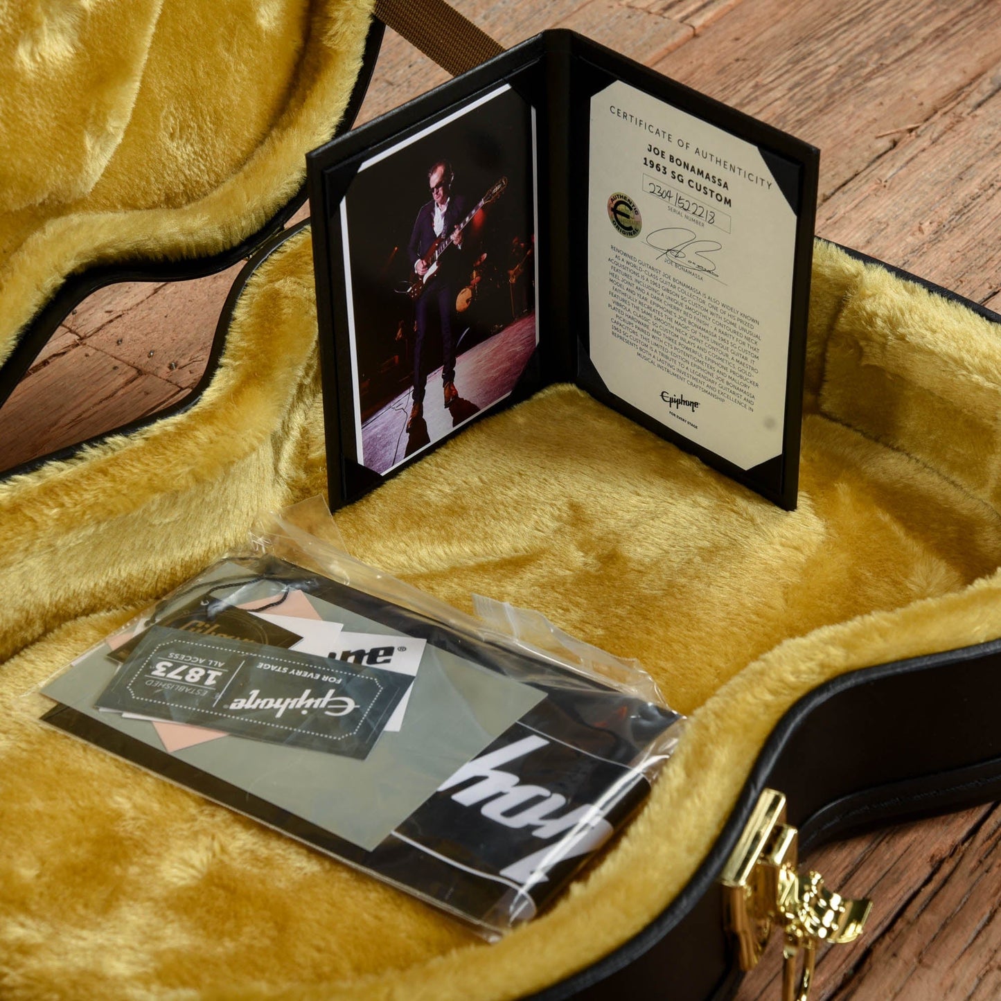 Epiphone Joe Bonamassa Signature '63 SG Custom Dark Wine Red 2023 Electric Guitars / Solid Body