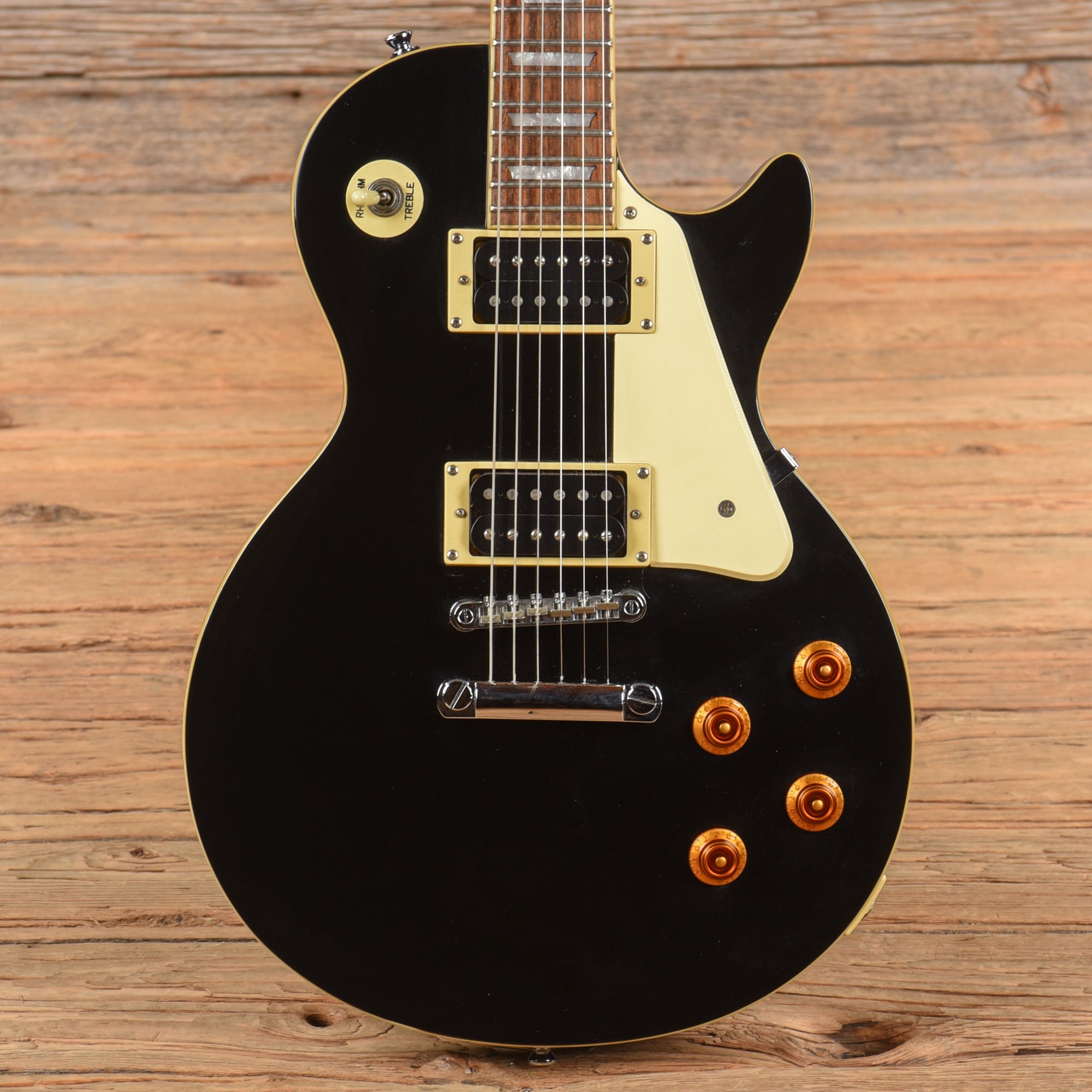Epiphone Les Paul Standard Black 2003 – Chicago Music Exchange