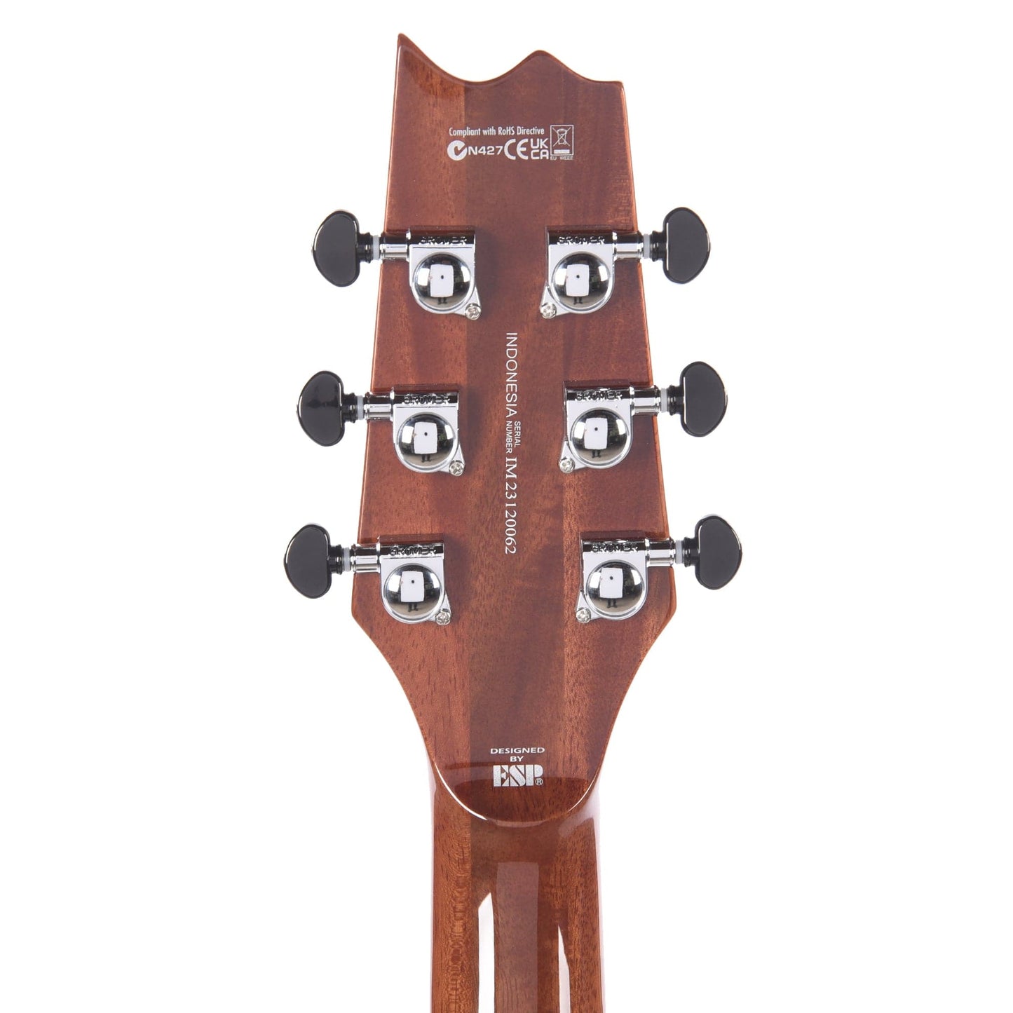 ESP LTD TL-6 Charcoal Burst w/ Quilted Maple Top Electric Guitars / Solid Body