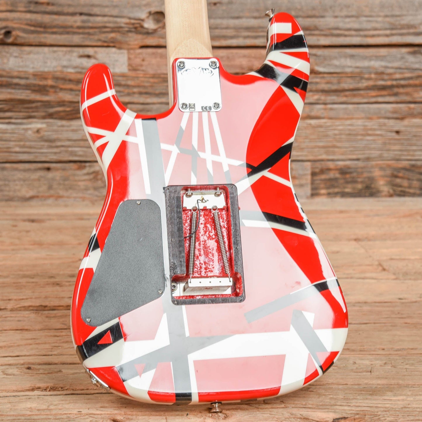 EVH Striped Series Red / Black / White Electric Guitars / Solid Body