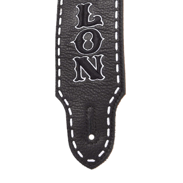 Fender Waylon Jennings Signature Strap Black Chicago Music Exchange