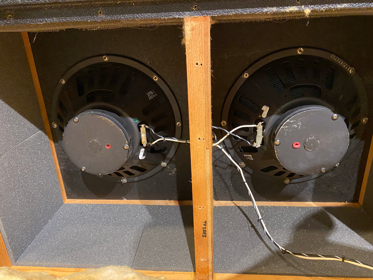 Fender Bassman Head w/ 2x12 Cabinet 1965 Amplifiers
