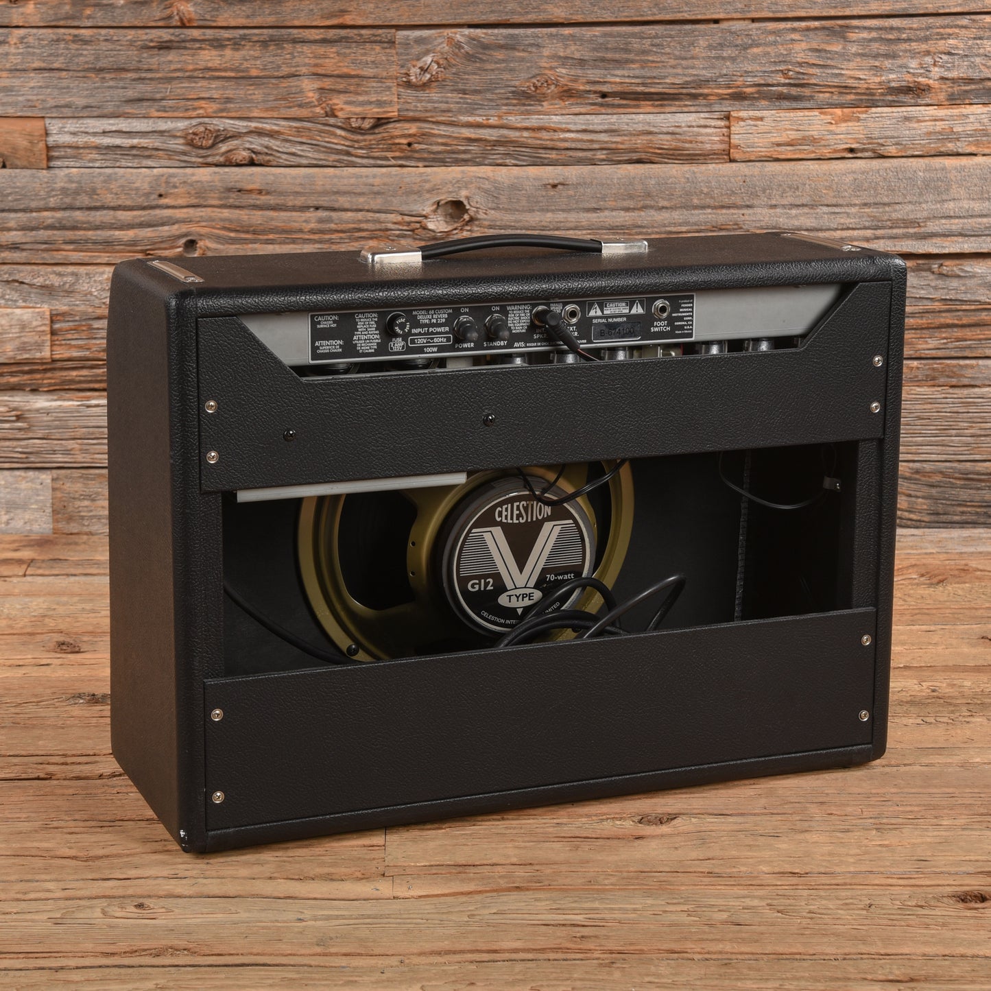 Fender '68 Custom Deluxe Reverb 2-Channel 22-Watt 1x12" Guitar Combo Amps / Guitar Amps / Guitar Cabinets