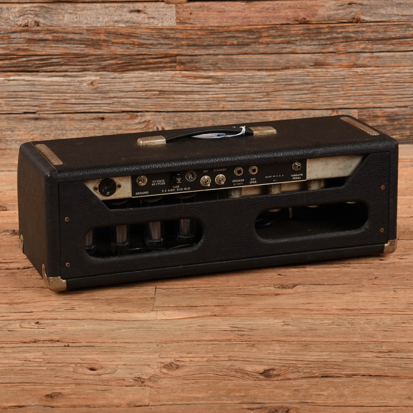 Fender Dual Showman 2-Channel 100-Watt Guitar Amp Head 1967 Amps / Guitar Amps / Guitar Cabinets
