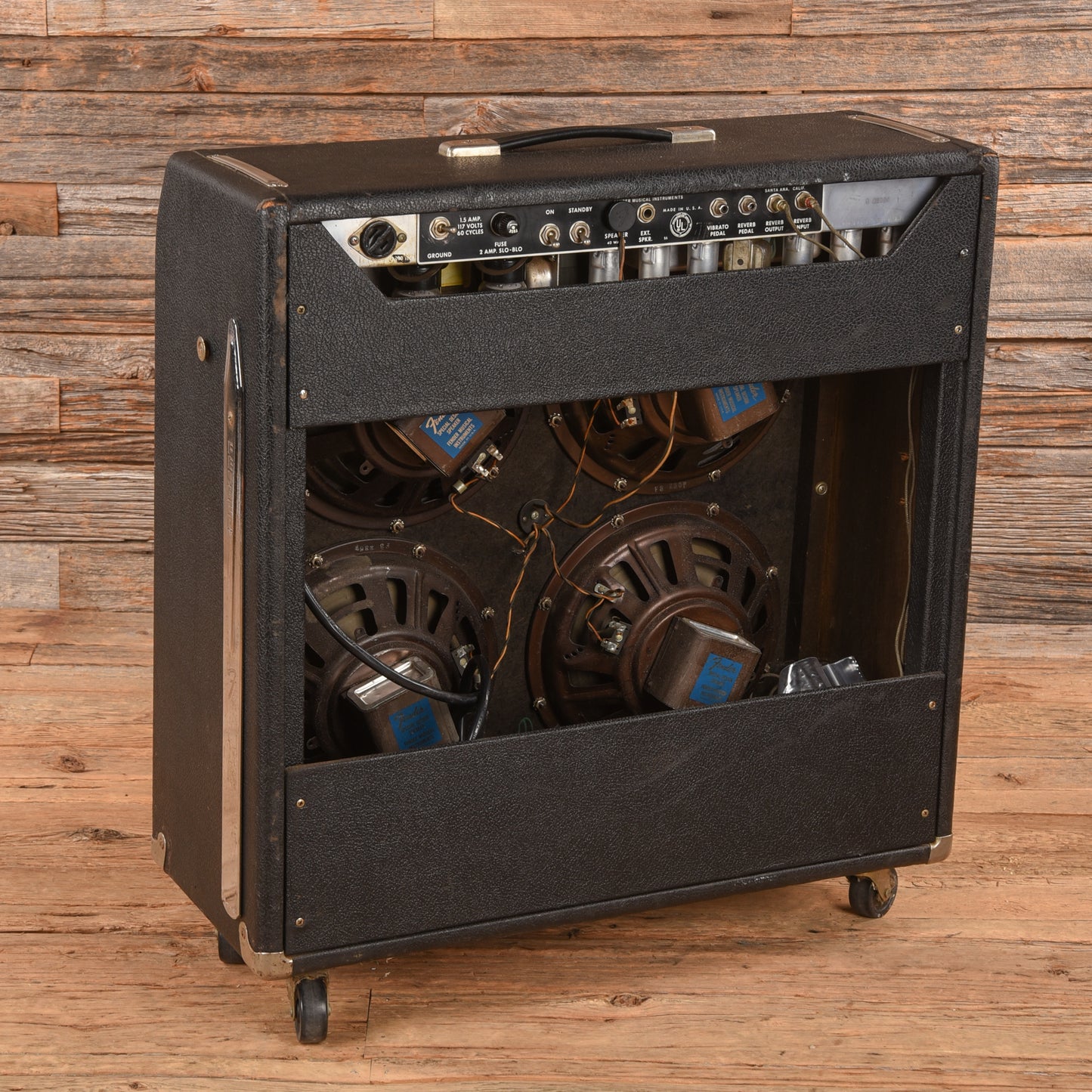 Fender Super Reverb 2-Channel 45-Watt 4x10" Guitar Combo Amp 1967 Amps / Guitar Amps / Guitar Cabinets