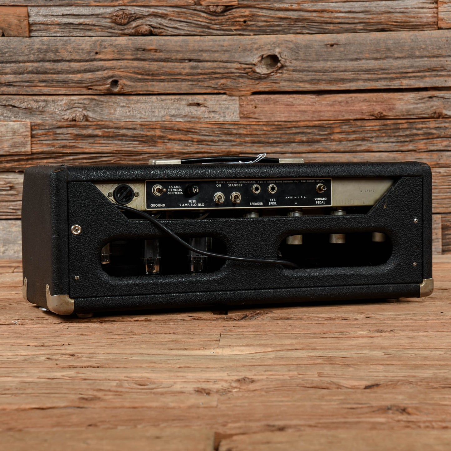 Fender Tremolux 2-Channel 35-Watt Guitar Amp Head 1966 Amps / Guitar Amps / Guitar Cabinets