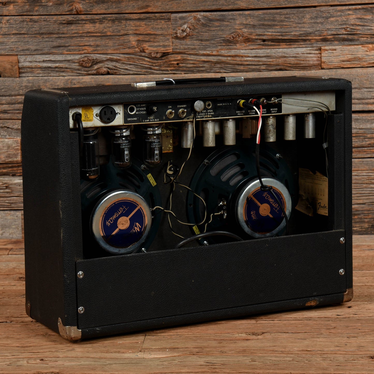 Fender Vibrolux Reverb 2-Channel 35-Watt 2x10" Guitar Combo 1979 Amps / Guitar Amps / Guitar Cabinets