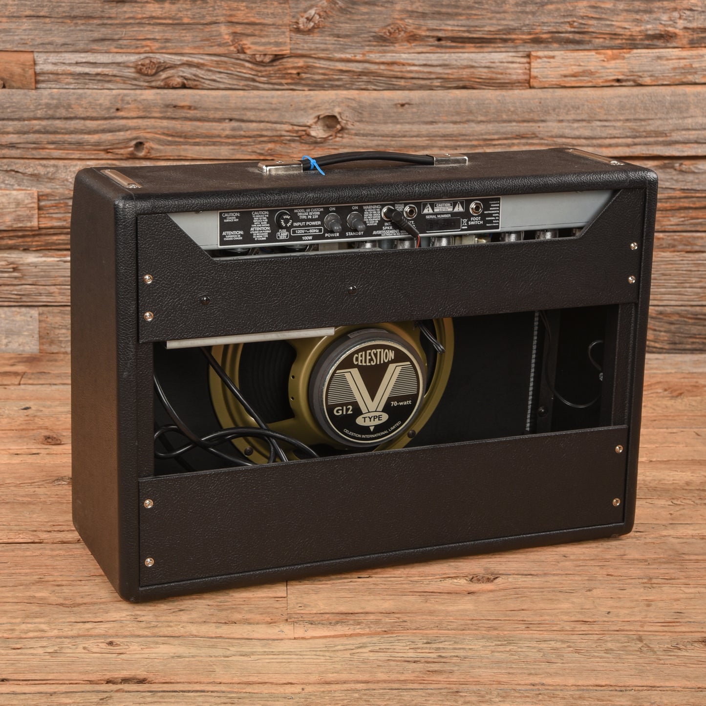 Fender 68 Custom Deluxe Reverb 2-Channel 22-Watt 1x12" Guitar Combo Amps / Guitar Amps / Guitar Combos