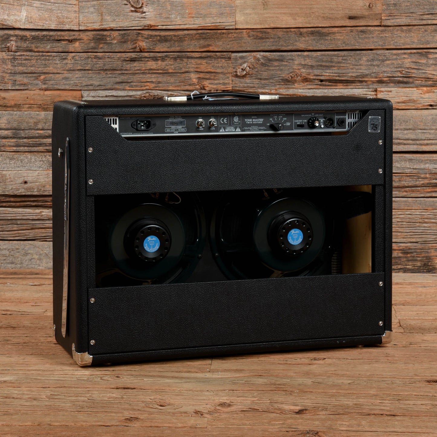 Fender Tone Master Twin Reverb 2-Channel 85-Watt 2x12" Guitar Combo Amp Amps / Guitar Cabinets