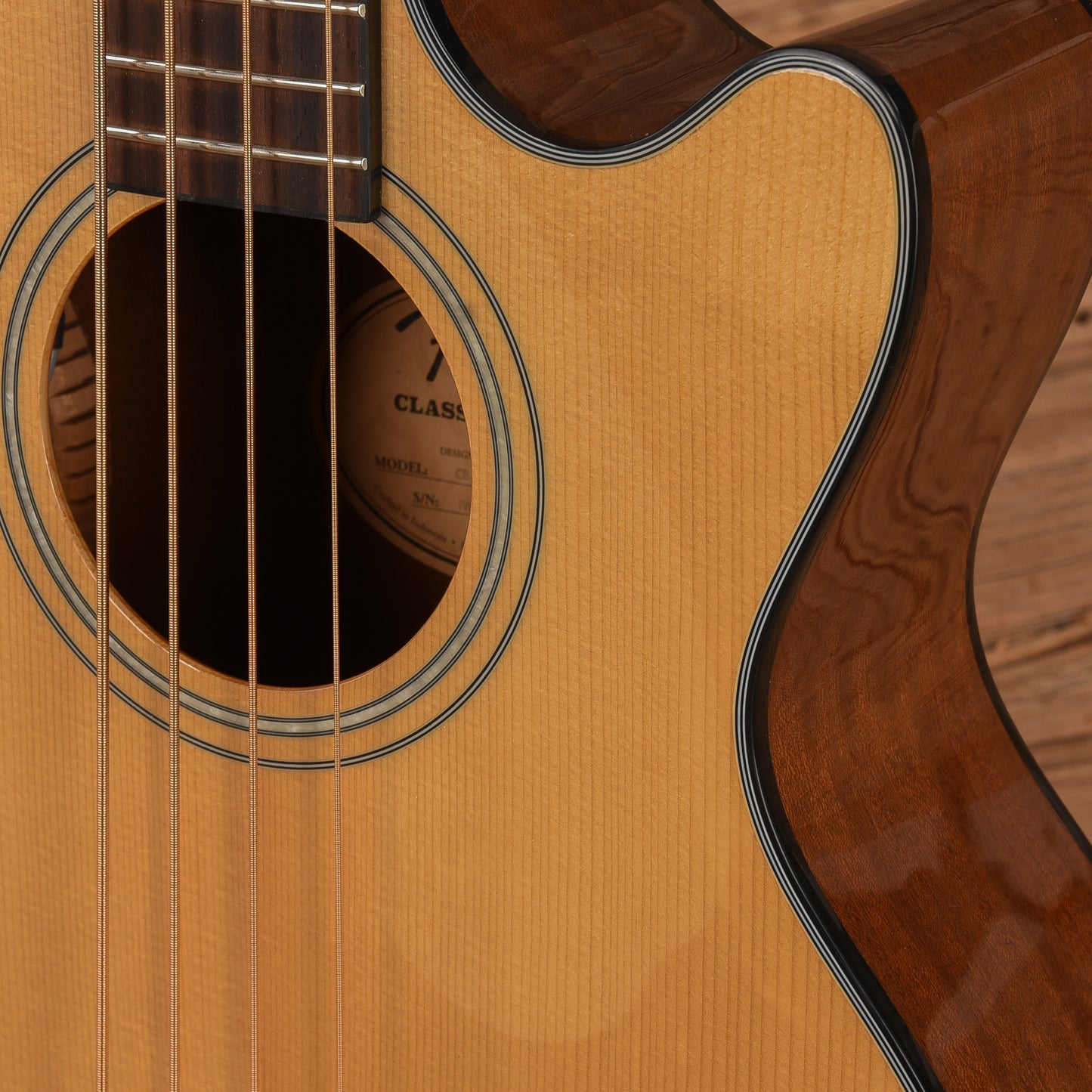 Fender CB-60SCE Natural 2018 Bass Guitars / 4-String