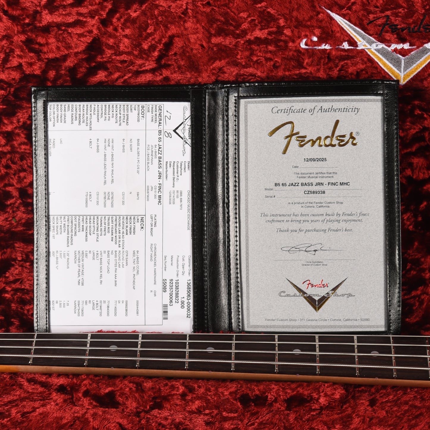 Fender Custom Shop 1965 Jazz Bass Journeyman Relic Faded Inca Silver Bass Guitars / 4-String