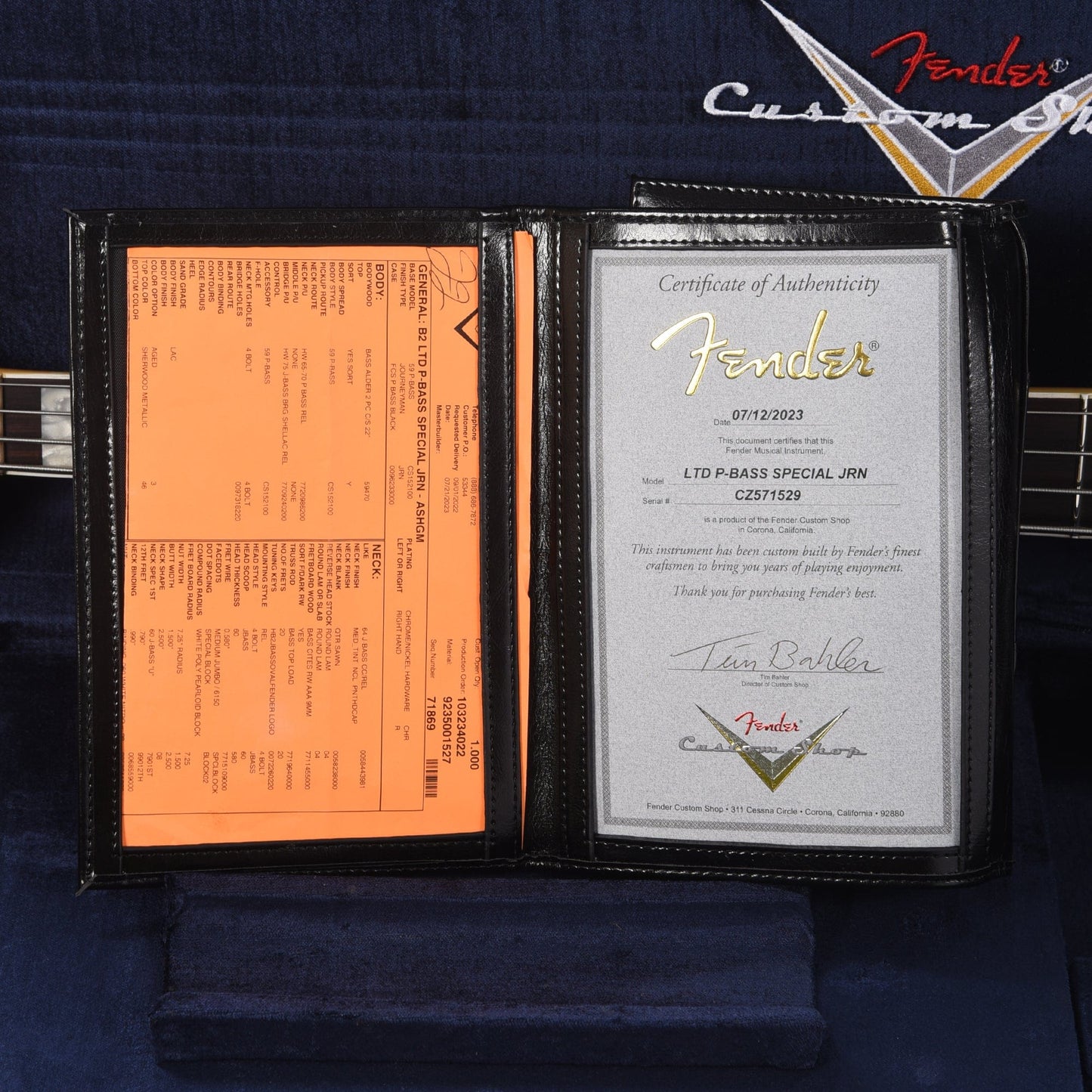 Fender Custom Shop Limited Edition Precision Bass Special Journeyman Relic Aged Sherwood Green Metallic Bass Guitars / 4-String