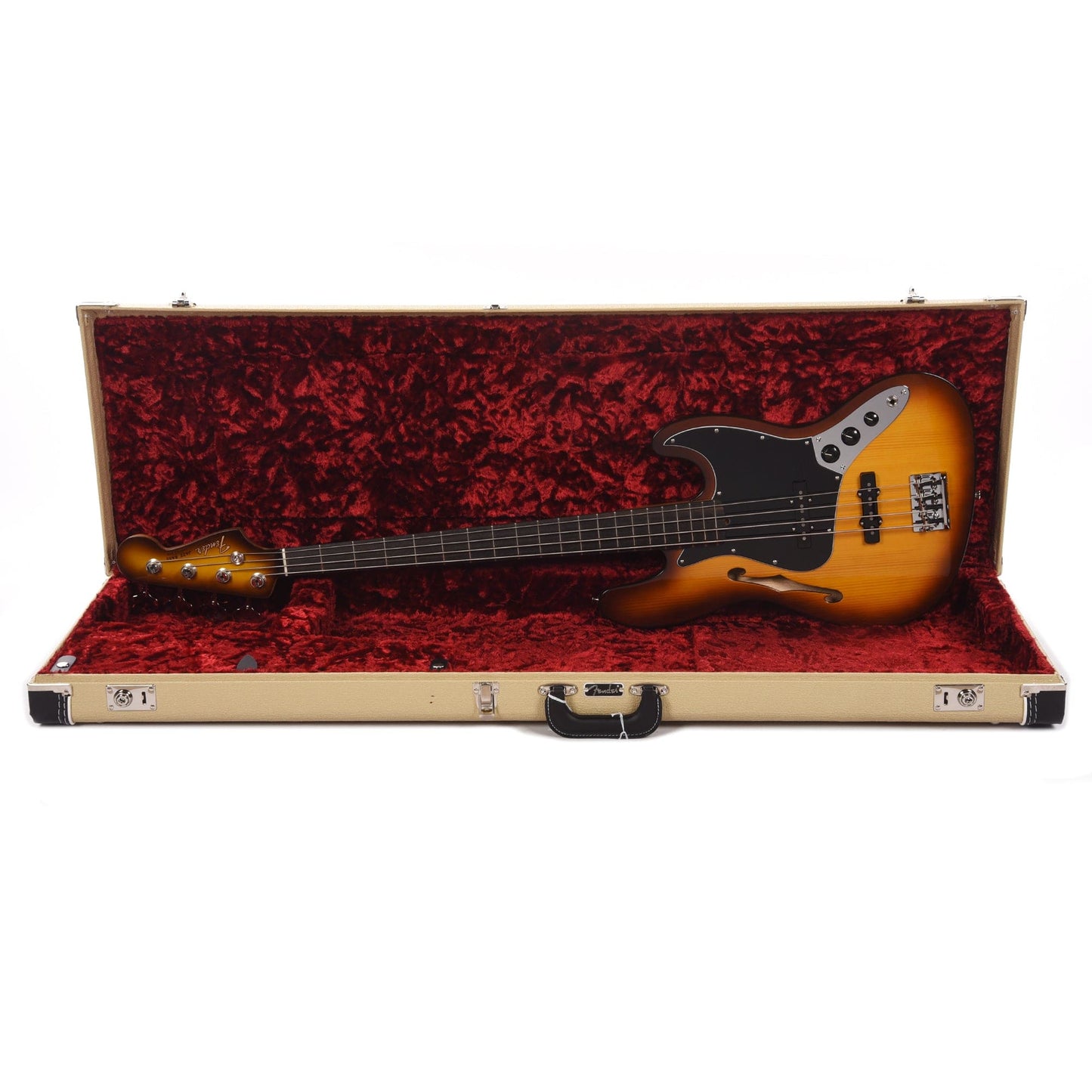 Fender Limited Edition Suona Jazz Bass Thinline Violin Burst Bass Guitars / 4-String
