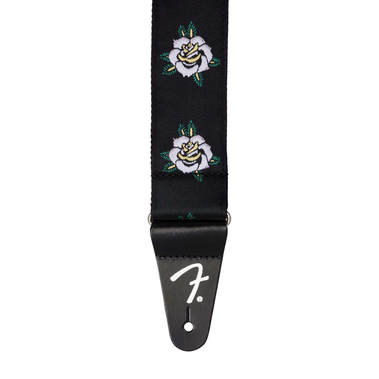 Fender Rose Strap White 2" Bass Guitars