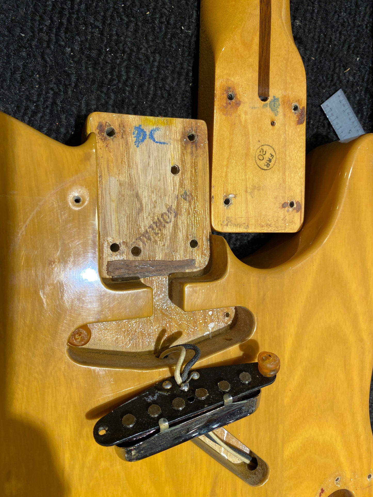 Fender '52 Telecaster Fullerton Reissue Butterscotch Blonde 1982 Electric Guitars