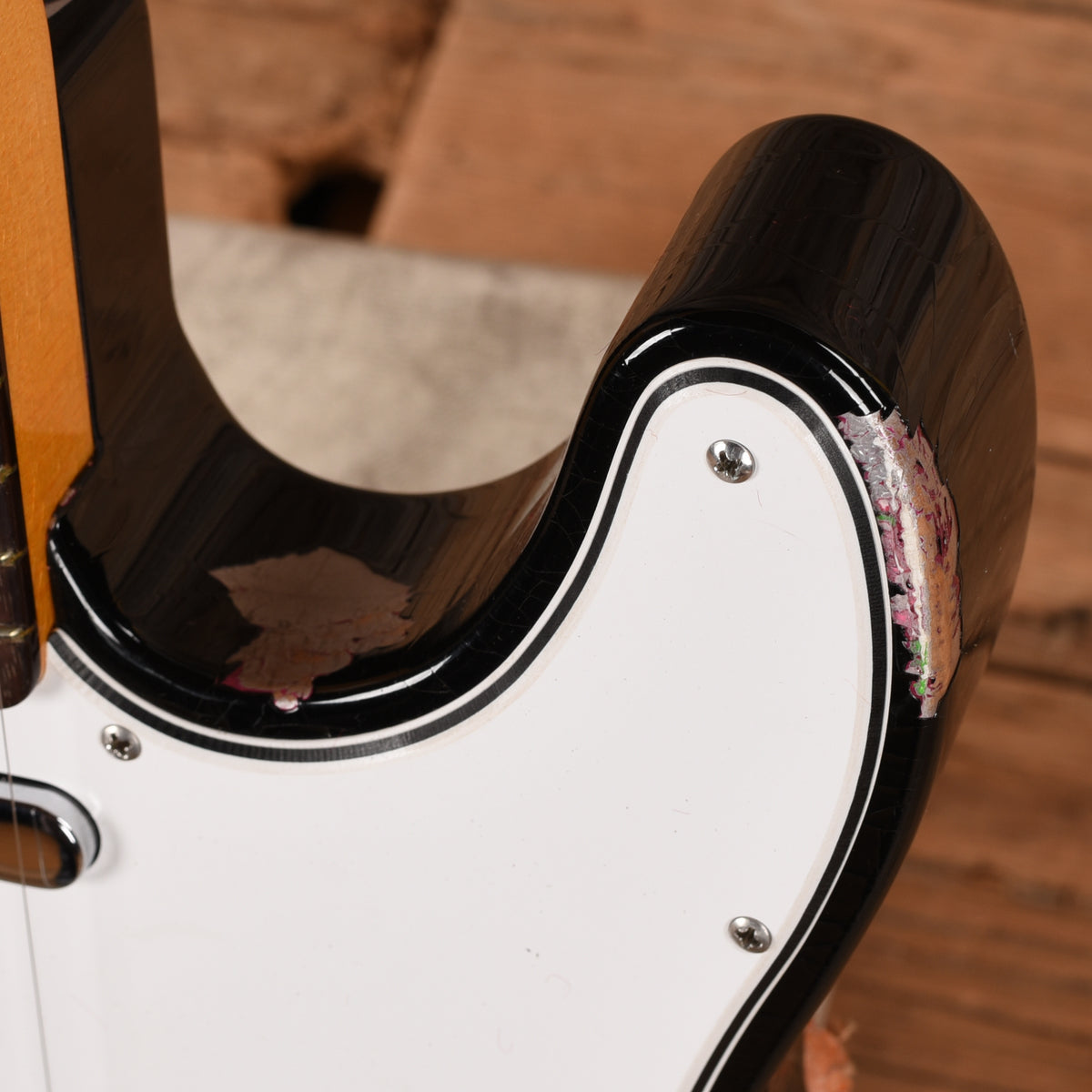 Fender Custom Shop '68 Telecaster Closet Classic Chicago Special Black Over Pink Paisley 2020 Electric Guitars